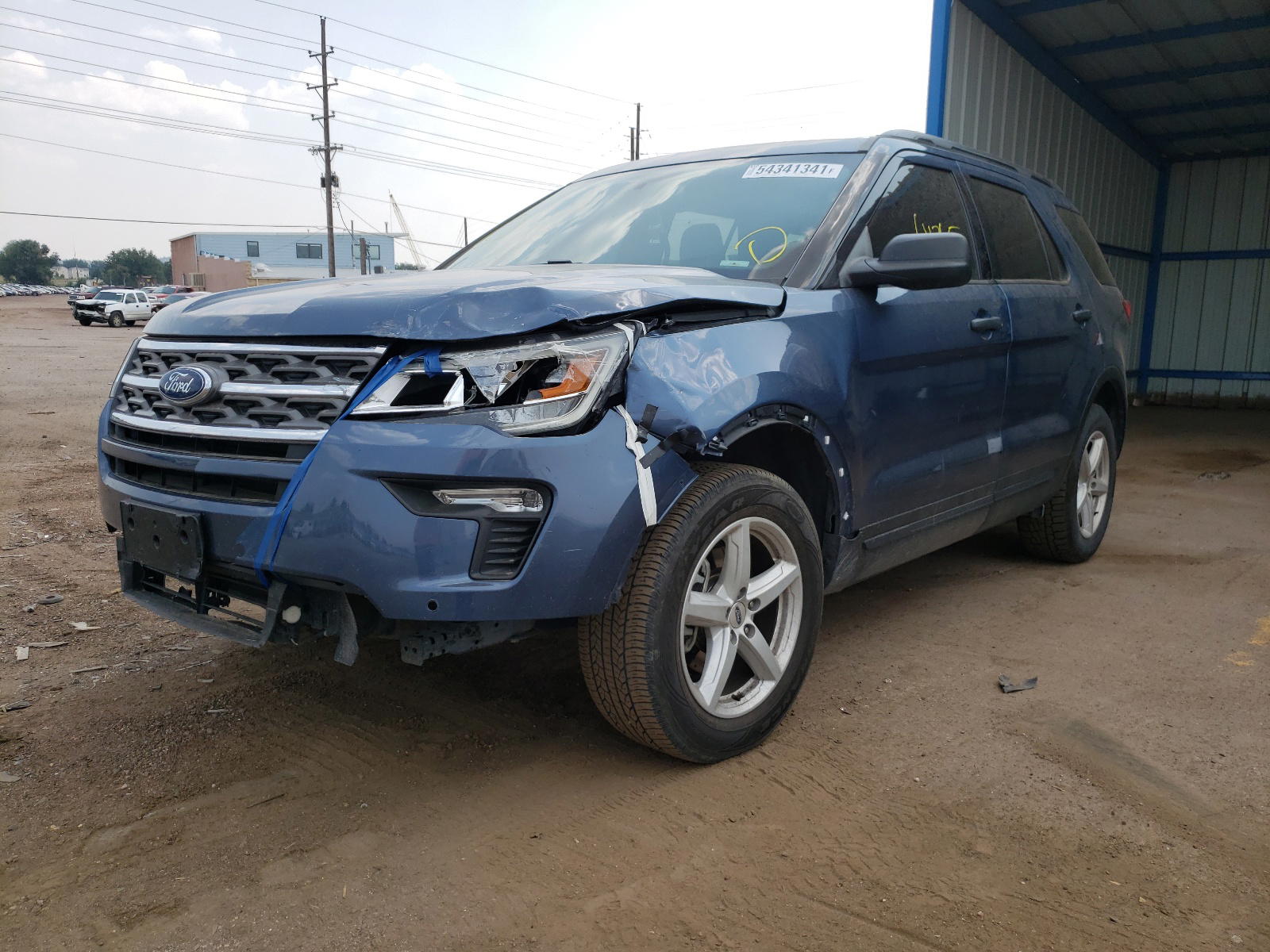 Photo 2 from auction – 2018 FORD EXPLORER with VIN 1FM5K8B80JGC71260