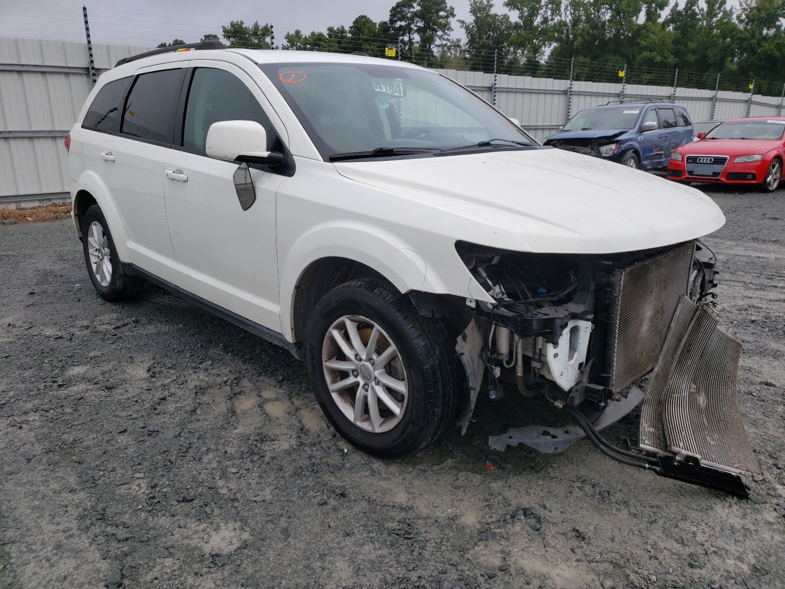 DODGE JOURNEY SX 2016 with VIN 3C4PDCBG4GT224089 - Photo from auction