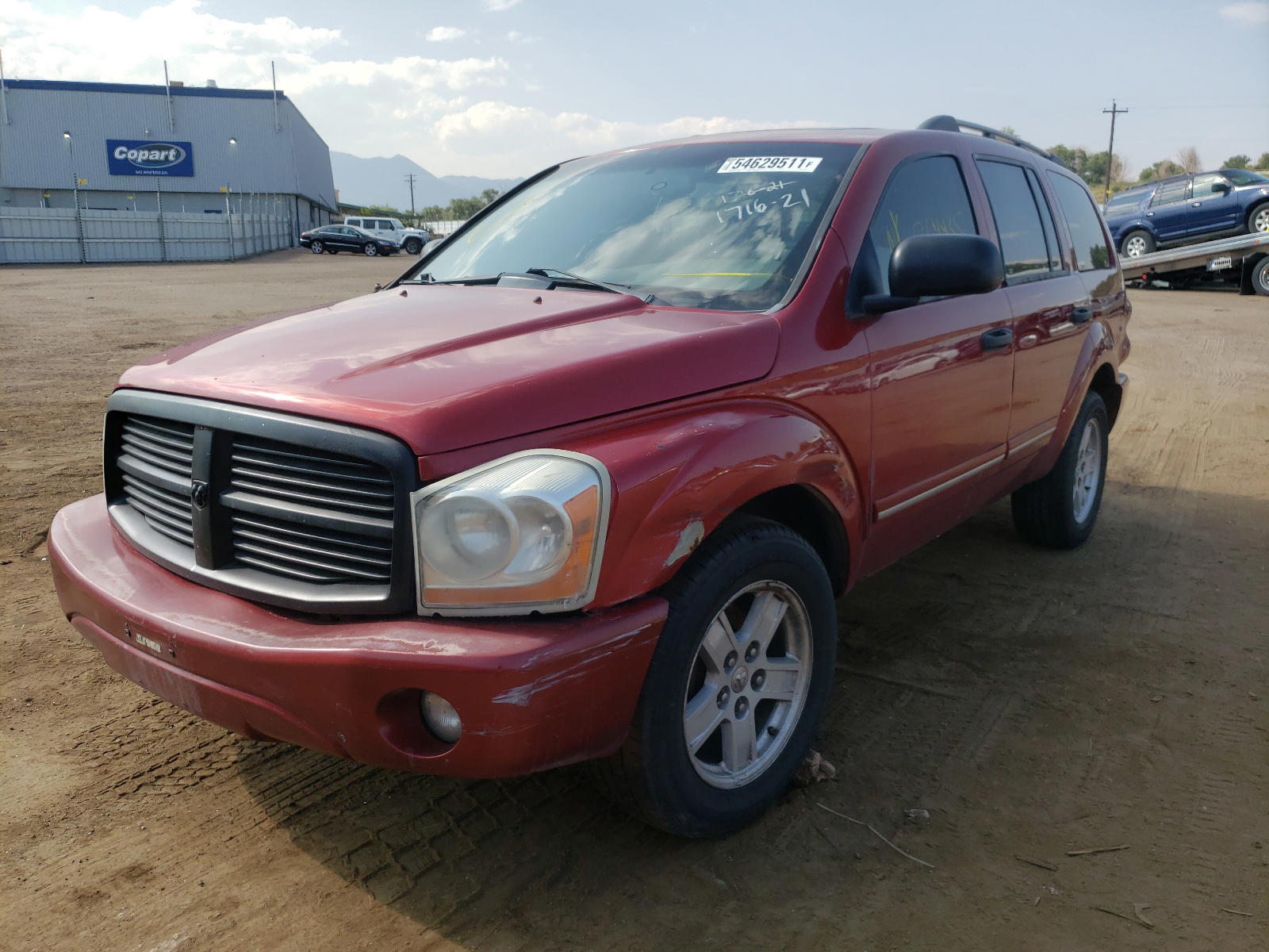 Photo 2 from auction – 2006 DODGE DURANGO LI with VIN 1D4HB58206F153387
