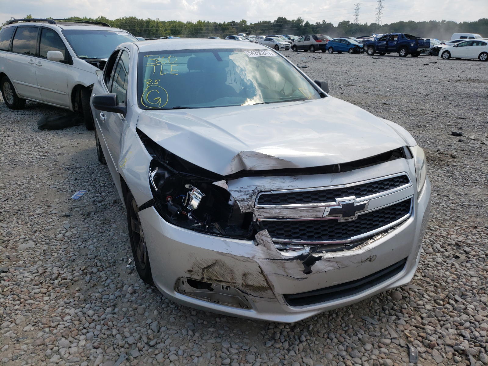Photo 9 from auction – 2013 CHEVROLET MALIBU LS with VIN 1G11B5SA3DF357993