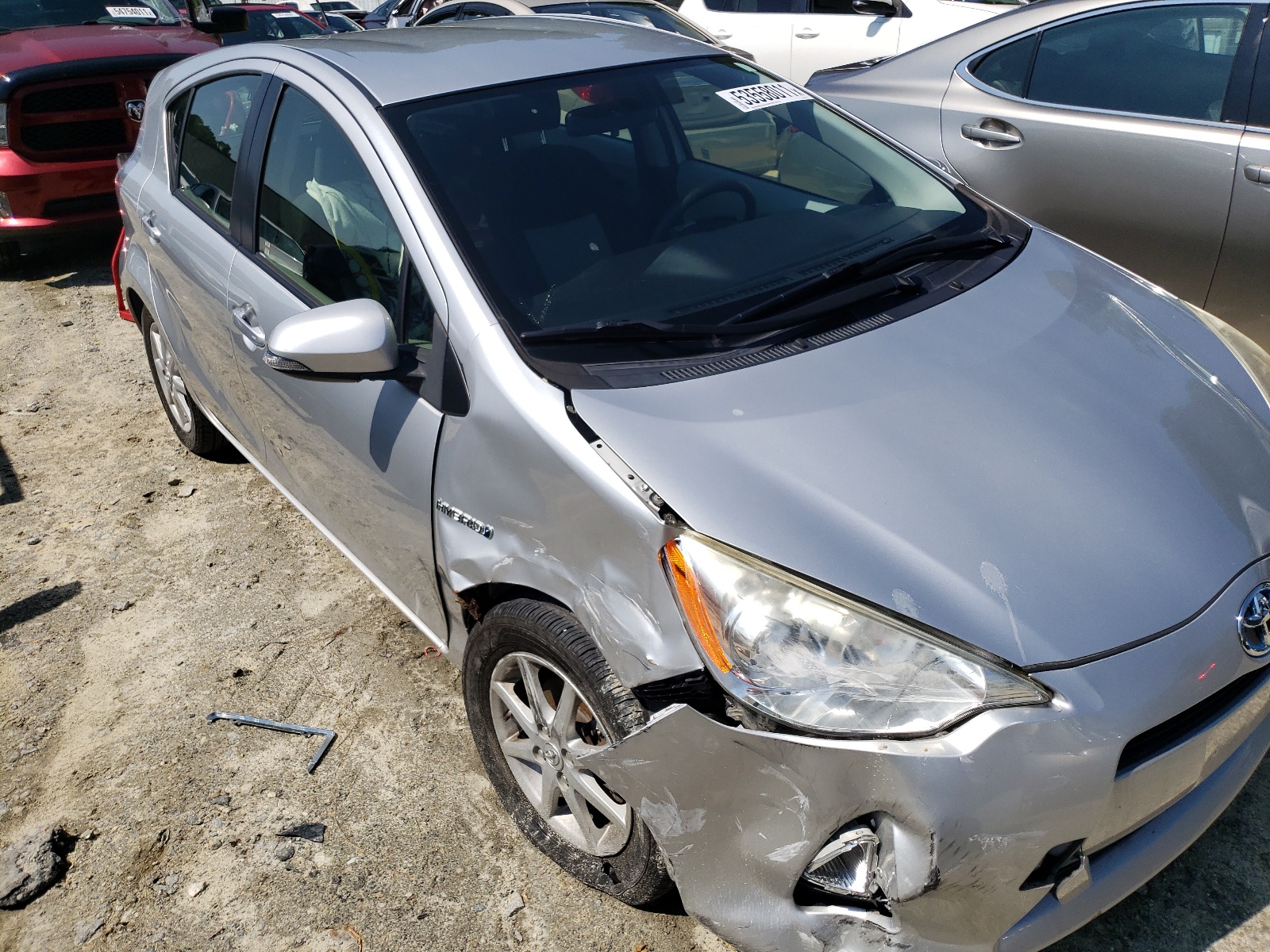 Photo 1 from auction – 2013 TOYOTA PRIUS C with VIN JTDKDTB30D1542737