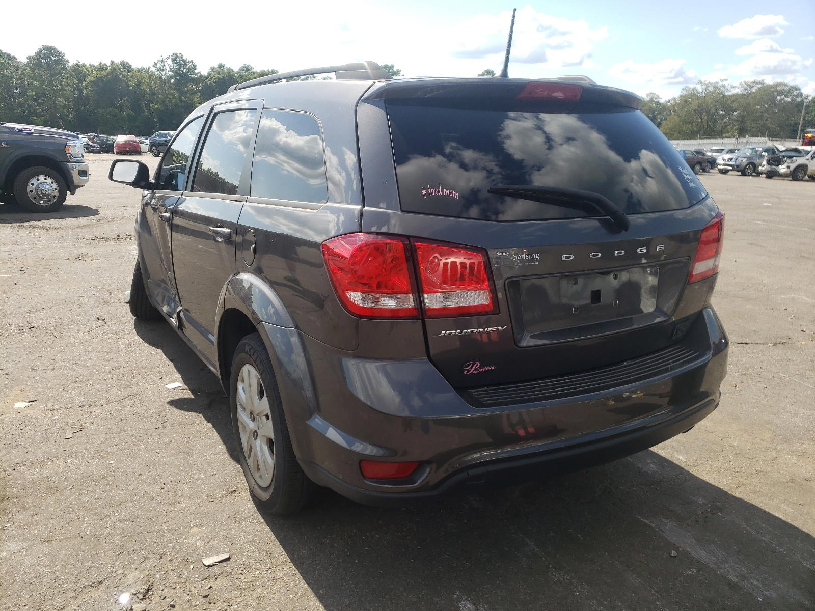 Photo 3 from auction – 2019 DODGE JOURNEY SE with VIN 3C4PDCBB8KT701135