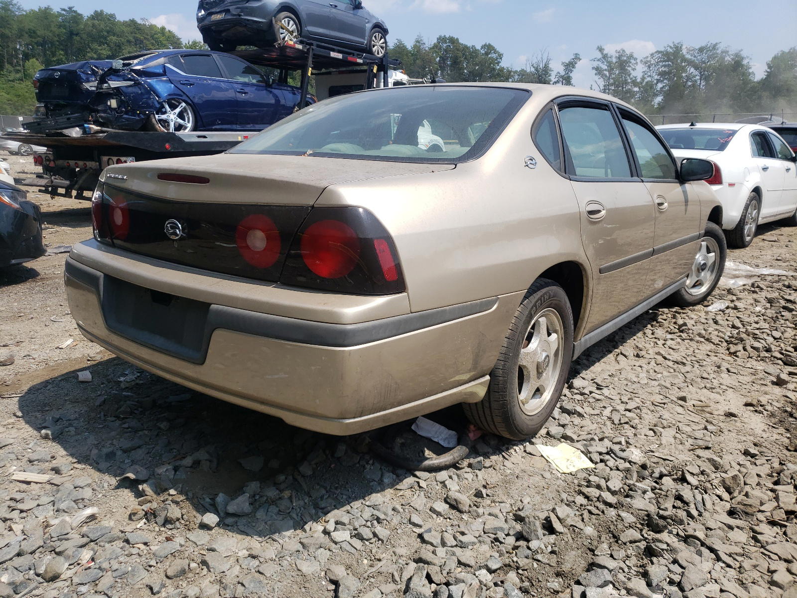 Photo 4 from auction – 2005 CHEVROLET IMPALA with VIN 2G1WF52E359153492