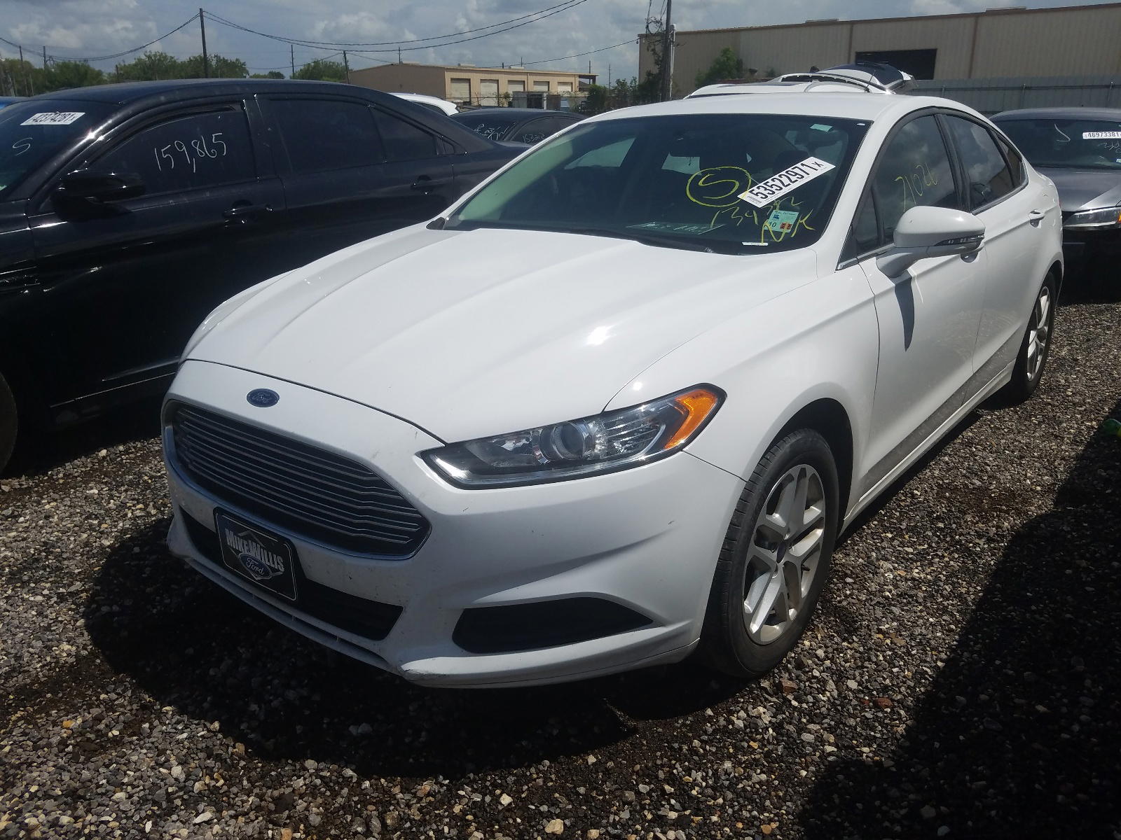 Photo 2 from auction – 2016 FORD FUSION SE with VIN 1FA6P0H70G5134792