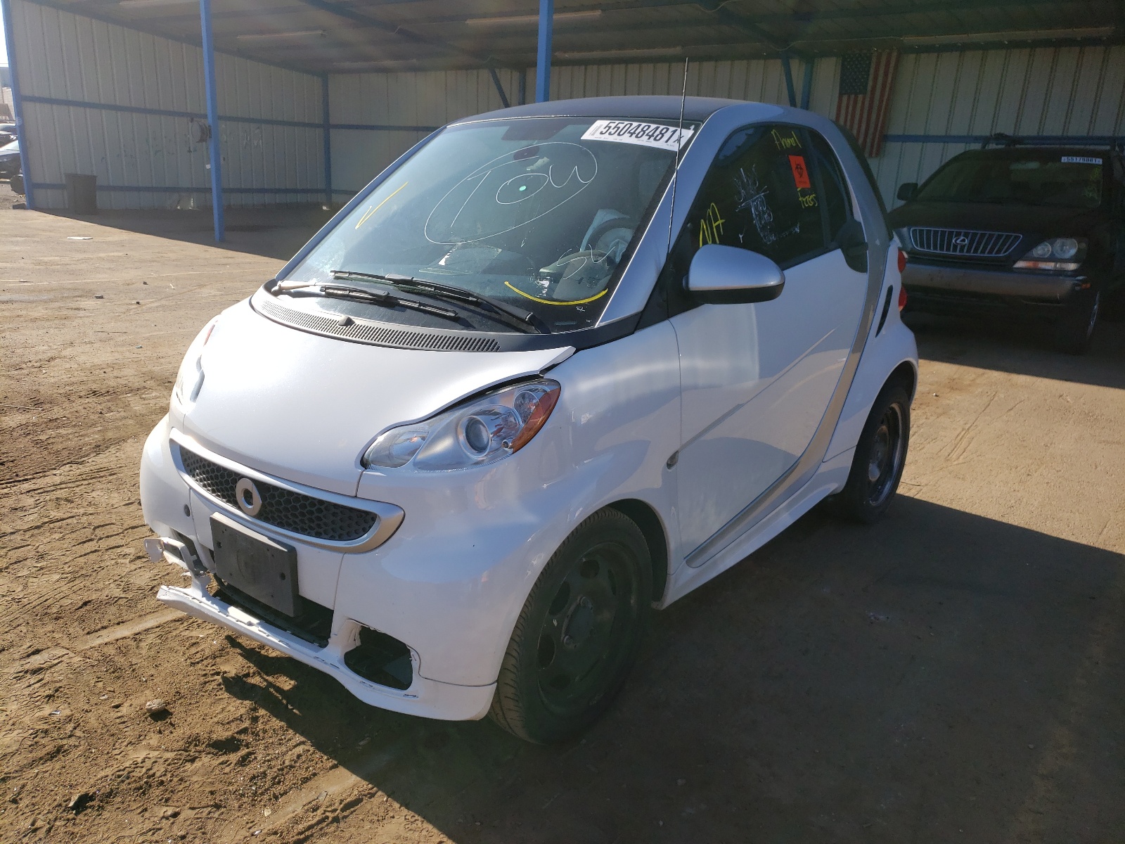 Photo 2 from auction – 2015 SMART FORTWO PUR with VIN WMEEJ3BA4FK812913