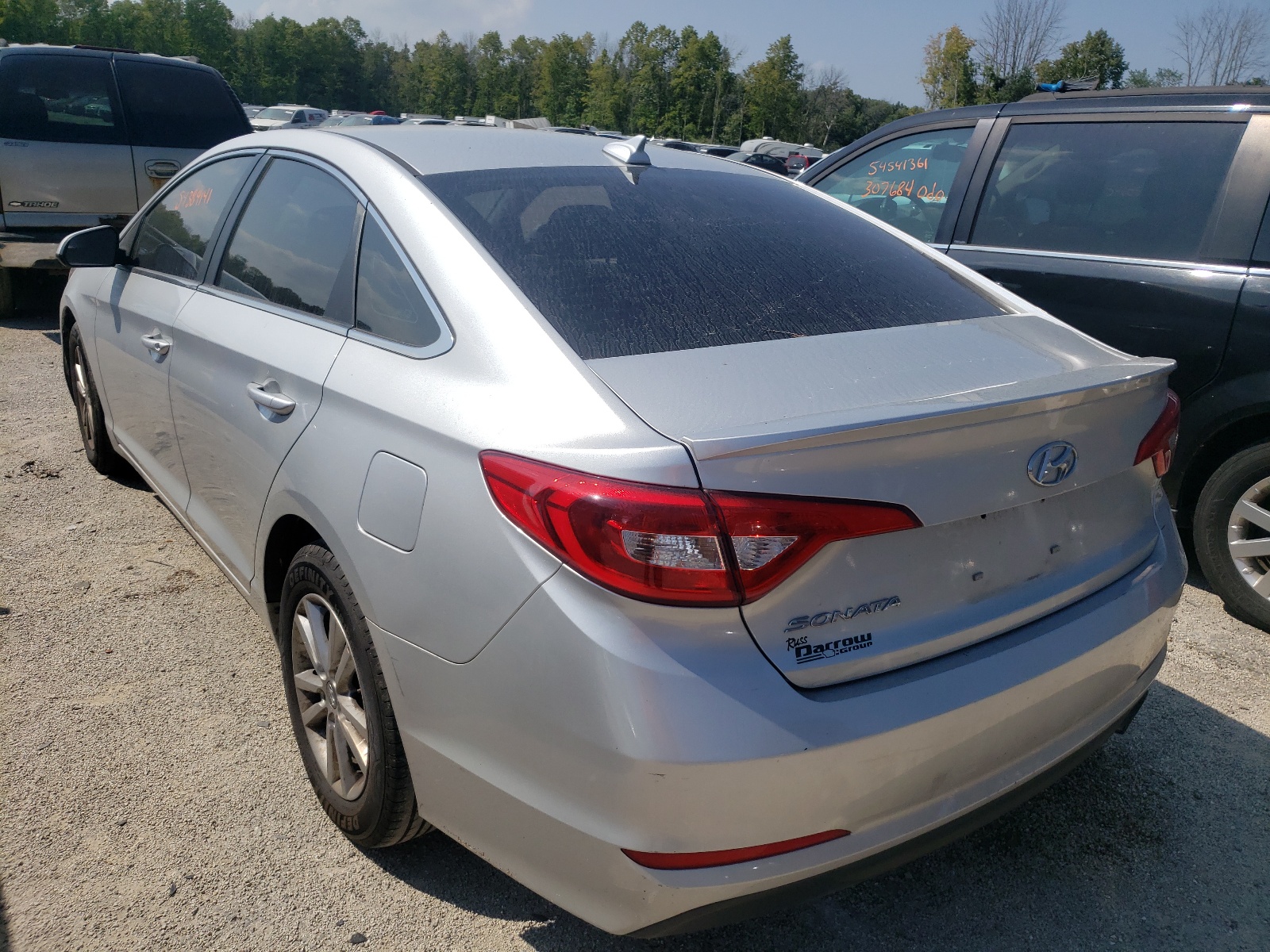 Photo 3 from auction – 2017 HYUNDAI SONATA SE with VIN 5NPE24AF5HH545328