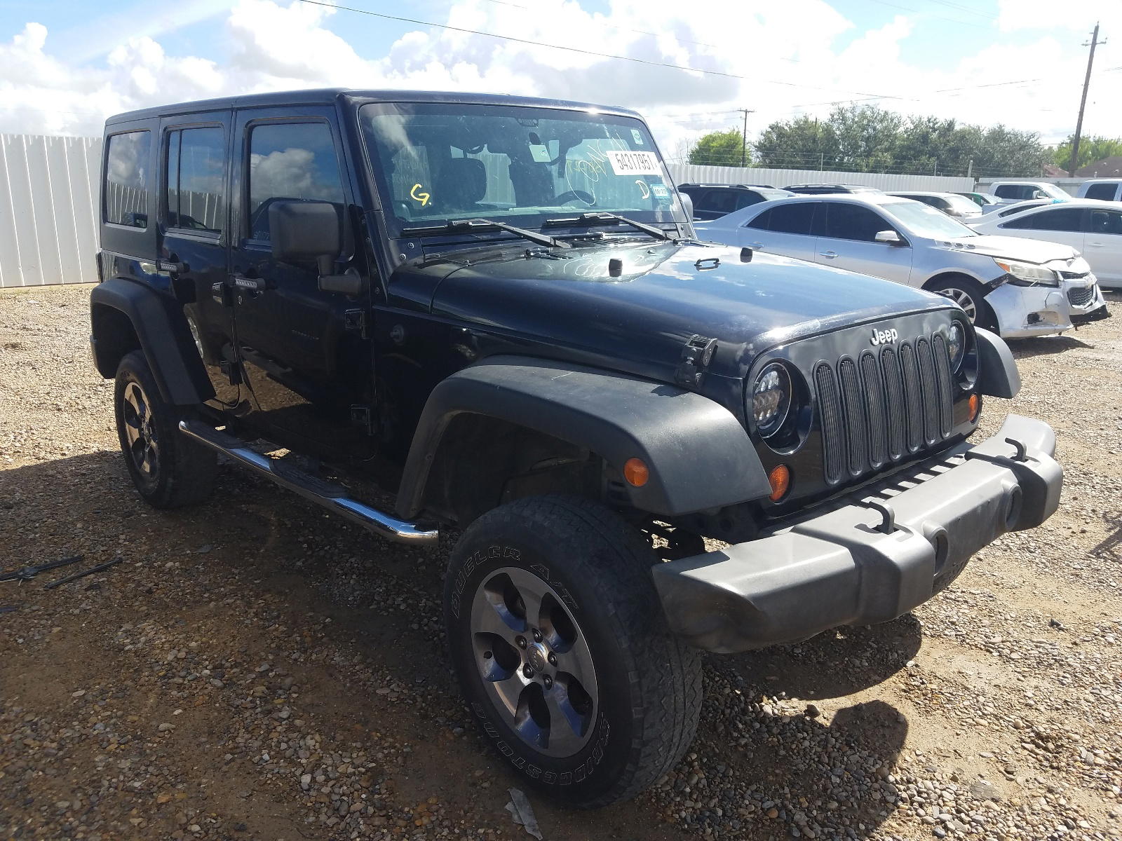 JEEP WRANGLER U 2012 with VIN 1C4BJWDG9CL113285 - Photo from auction