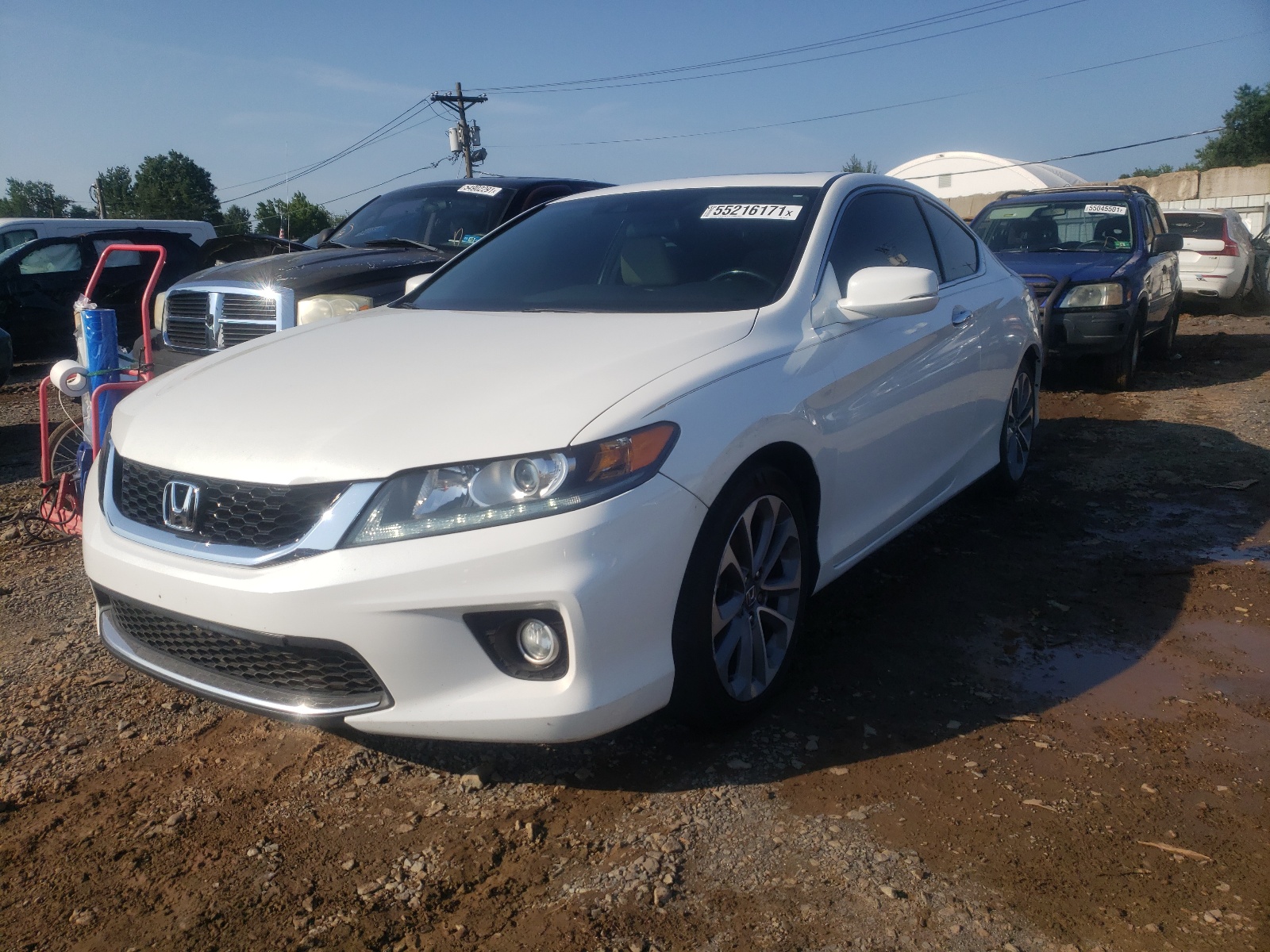 Photo 2 from auction – 2014 HONDA ACCORD EXL with VIN 1HGCT2B8XEA002179