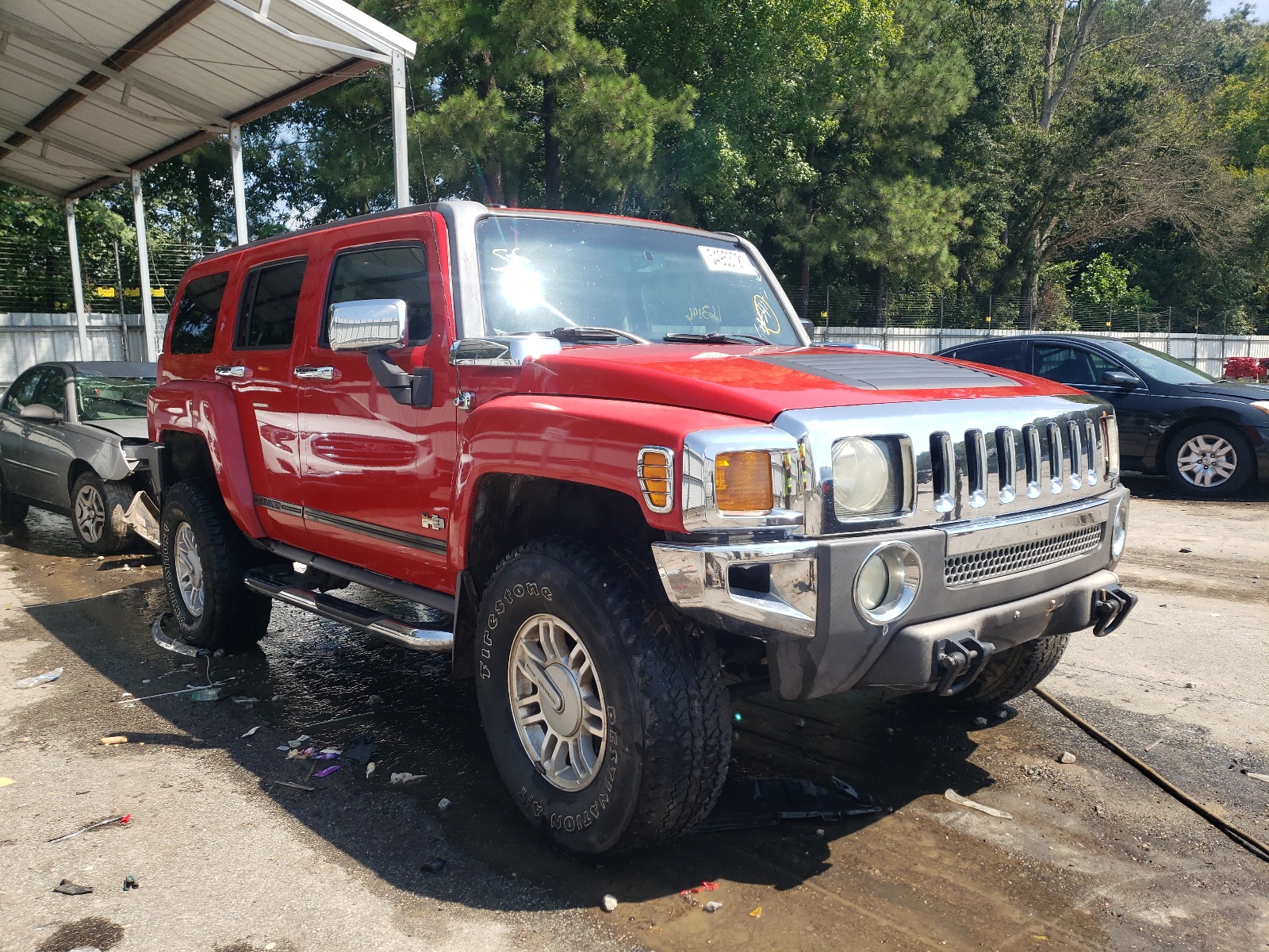 HUMMER H3 2006 with VIN 5GTDN136X68307753 - Photo from auction