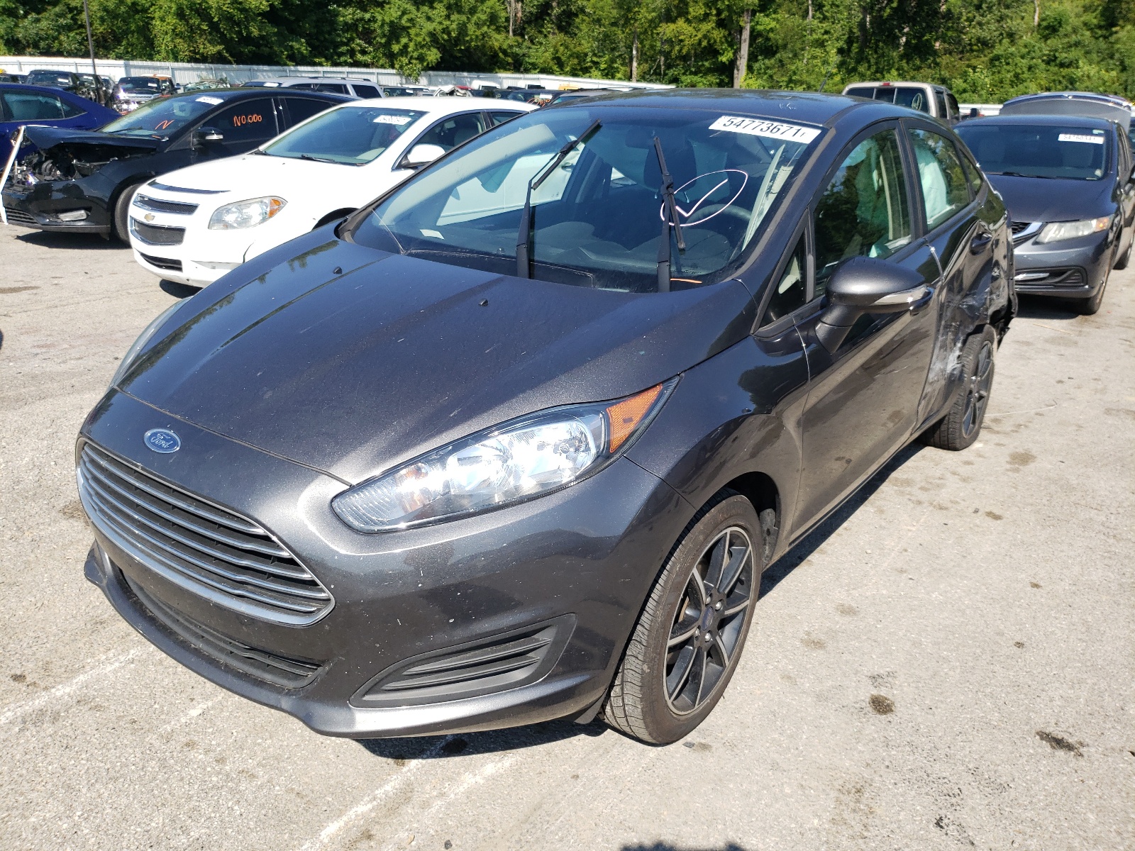 Photo 2 from auction – 2017 FORD FIESTA SE with VIN 3FADP4BJ6HM167942