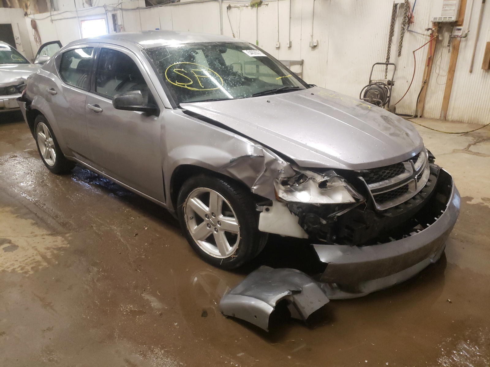DODGE AVENGER SE 2013 with VIN 1C3CDZAB5DN589534 - Photo from auction