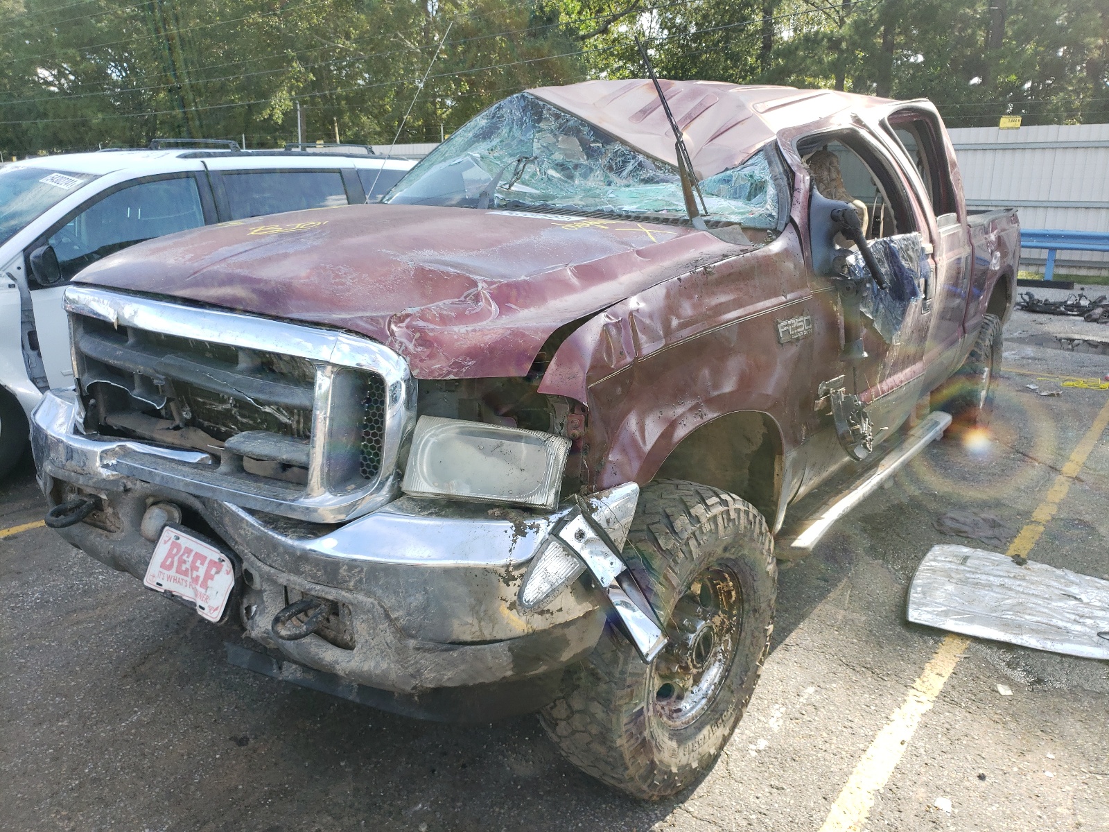 Photo 2 from auction – 2004 FORD F250 SUPER with VIN 1FTNW21P74EA81180