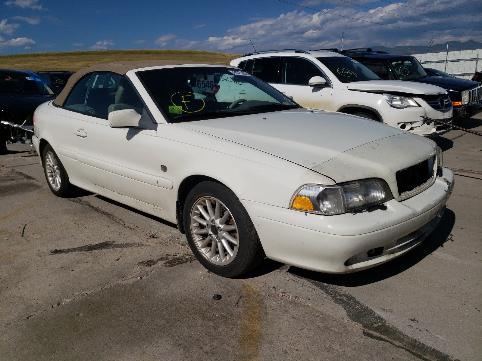 VOLVO C70 TURBO 2000 with VIN YV1NC56D3YJ010879 - Photo from auction