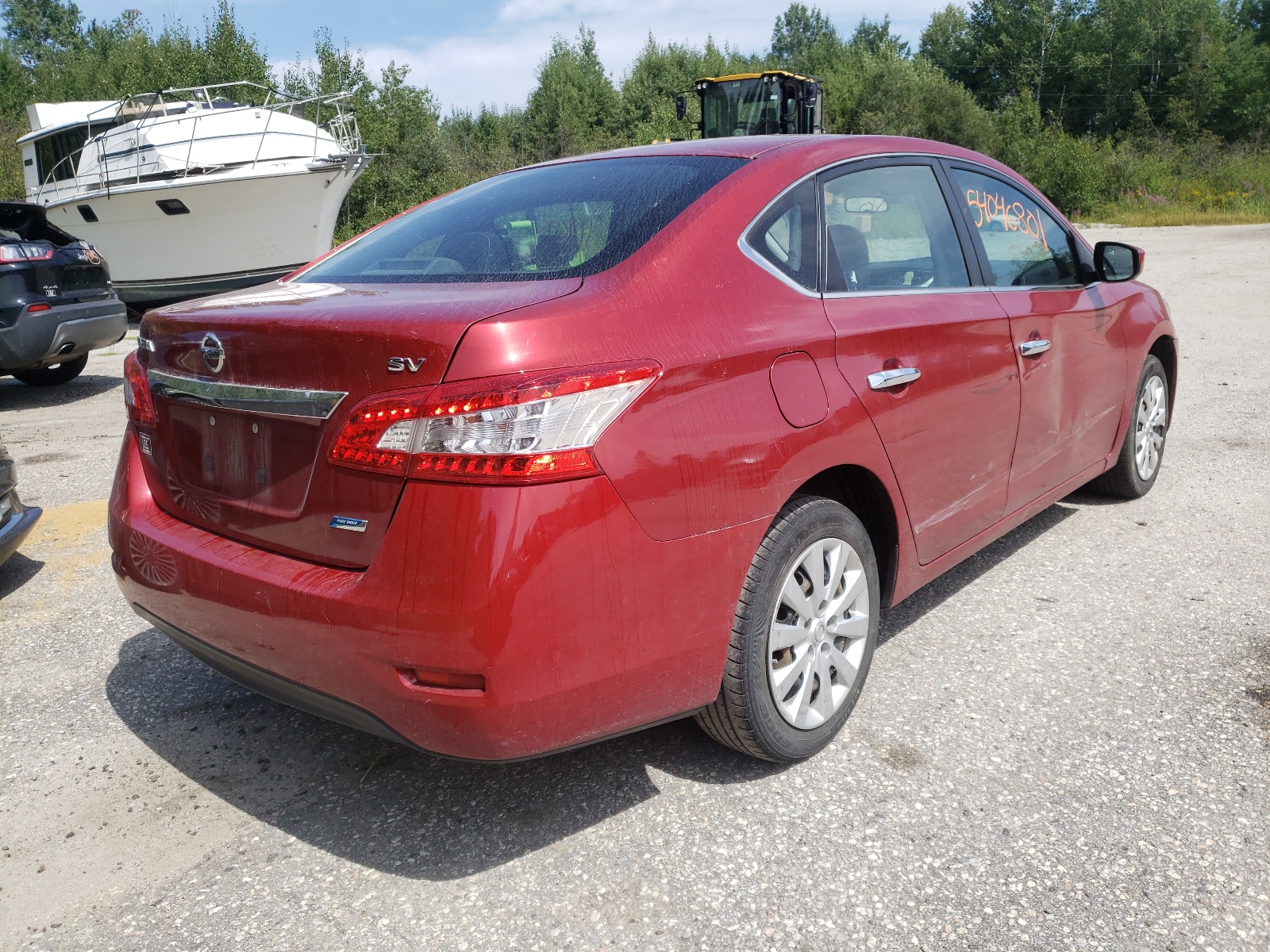 Photo 4 from auction – 2014 NISSAN SENTRA S with VIN 3N1AB7AP2EY263576