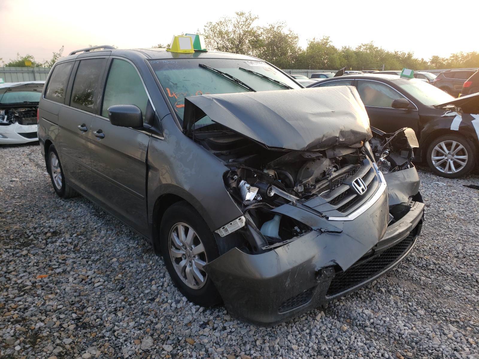 HONDA ODYSSEY EX 2008 with VIN 5FNRL38708B400610 - Photo from auction