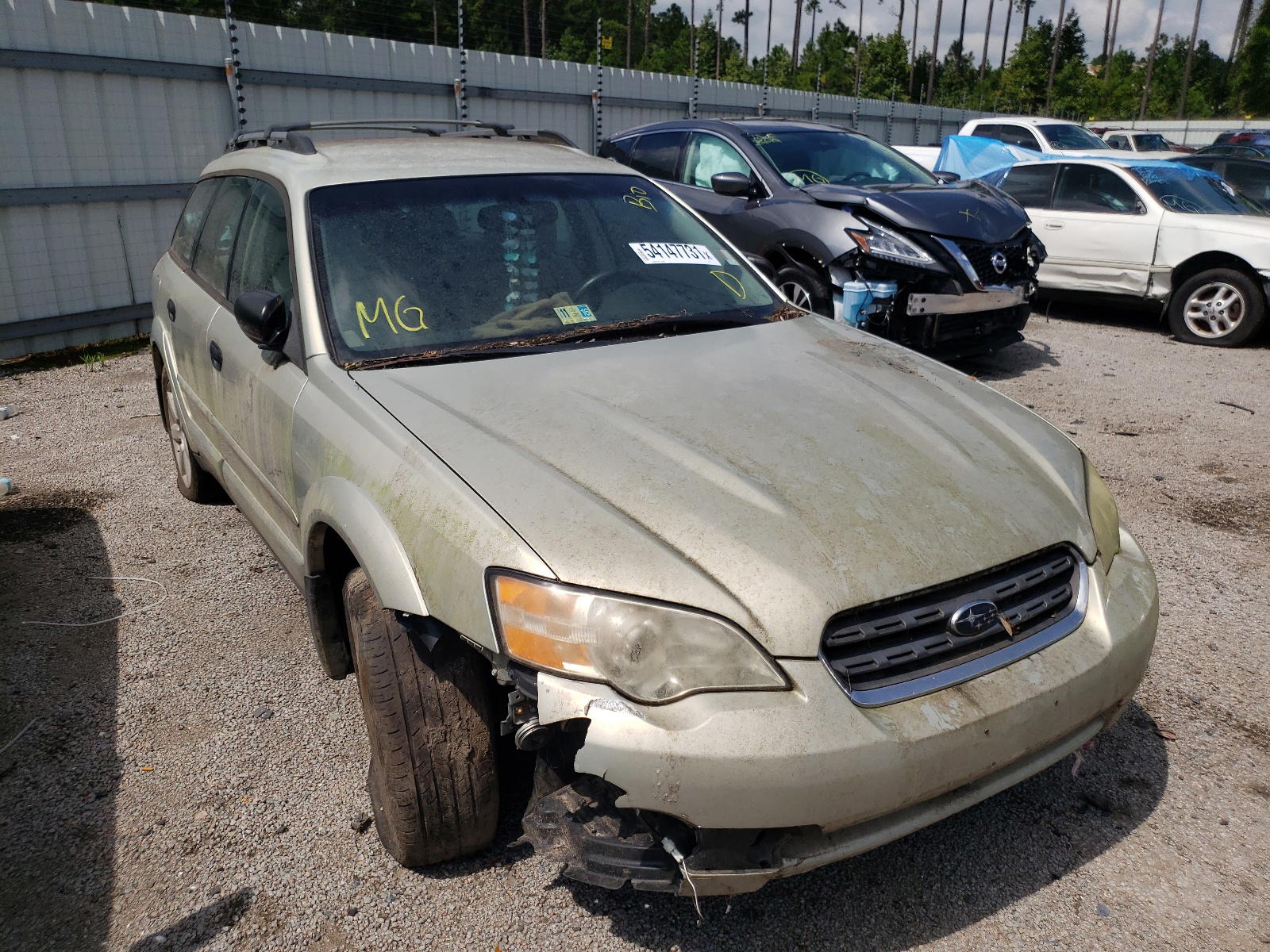 SUBARU OUTBACK 2006 with VIN 4S4BP61C467335435 - Photo from auction