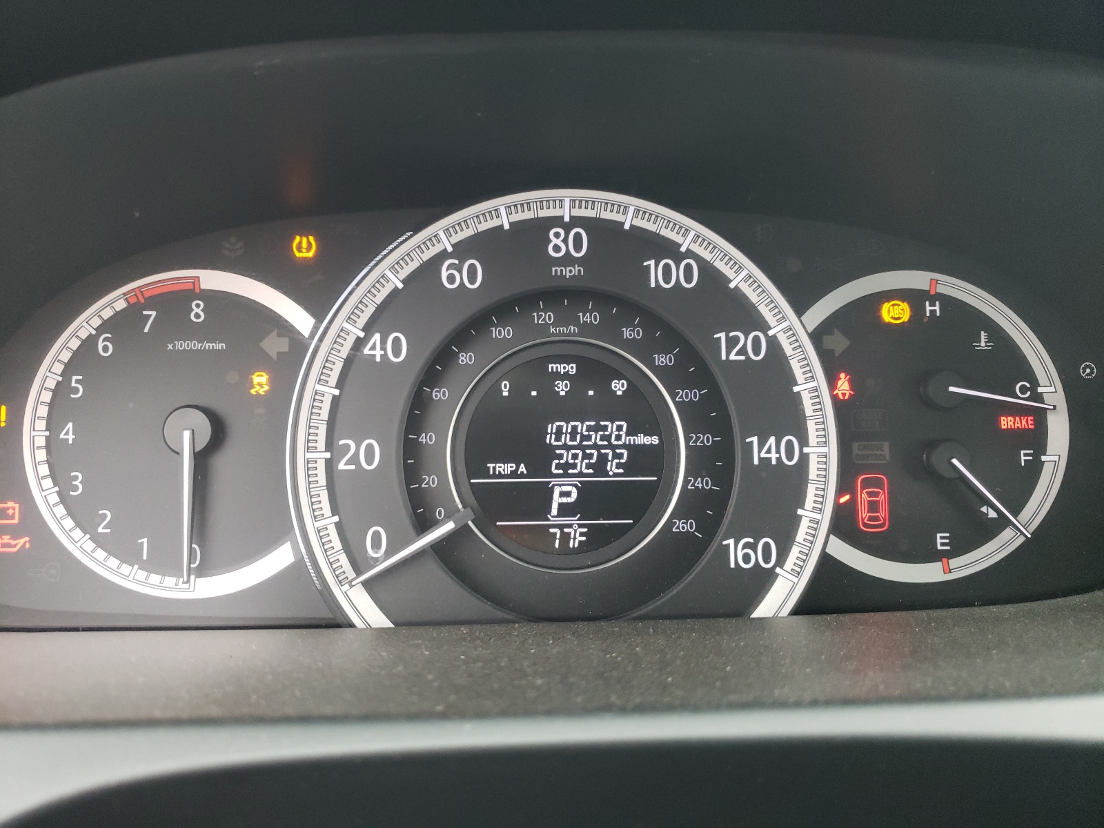 Photo 8 from auction – 2014 HONDA ACCORD LX with VIN 1HGCR2F35EA067972