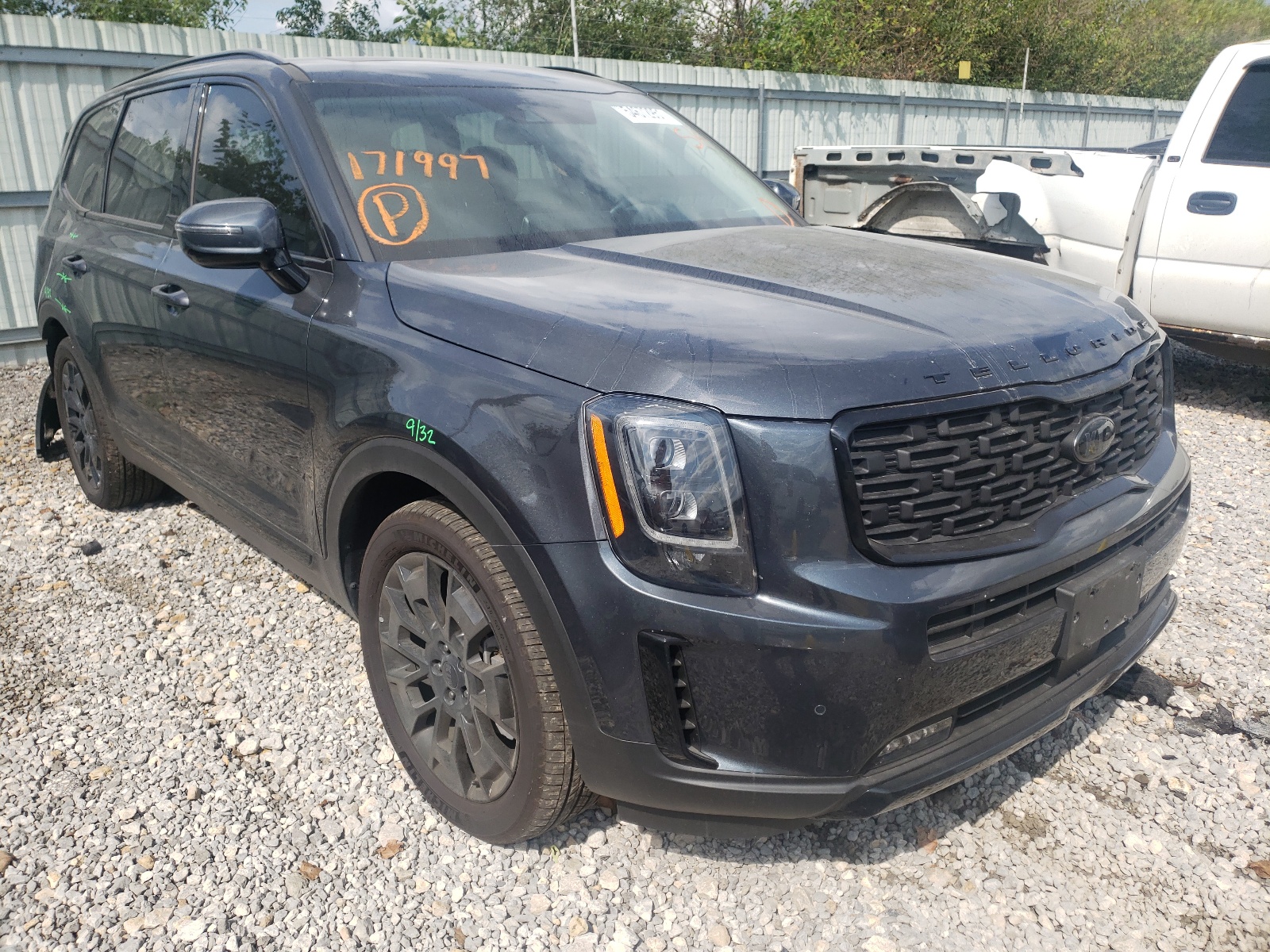 KIA TELLURIDE 2021 with VIN 5XYP5DHC0MG171997 - Photo from auction