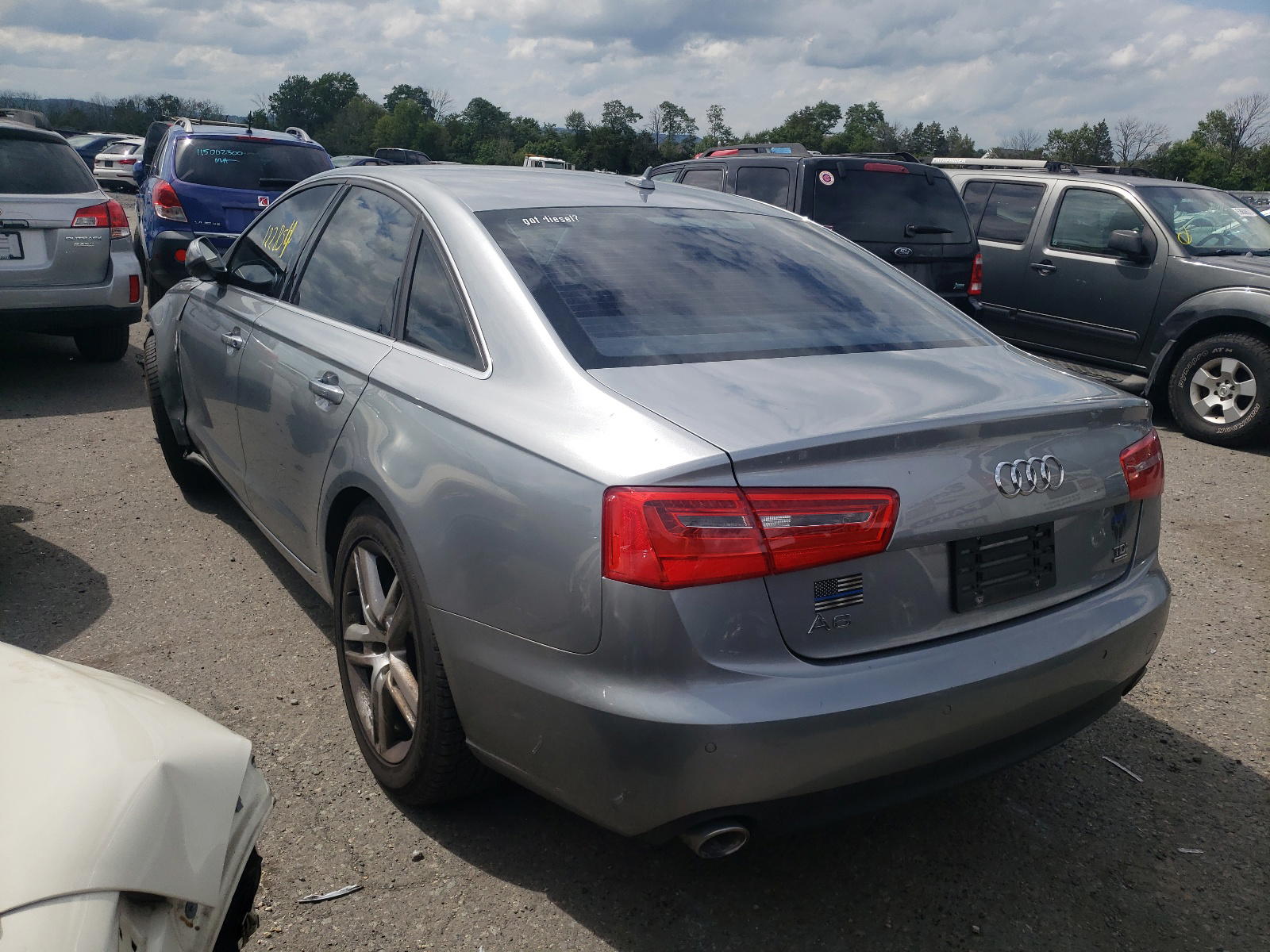 Photo 3 from auction – 2014 AUDI A6 PREMIUM with VIN WAUFMAFC0EN106591