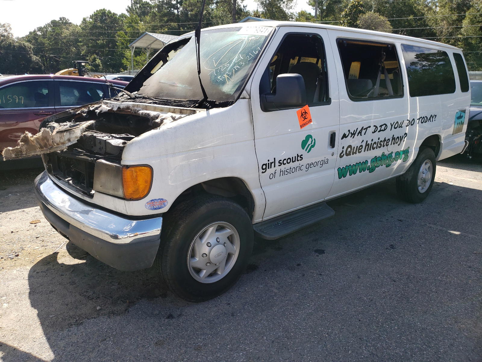 Photo 2 from auction – 2007 FORD ECONOLINE with VIN 1FBSS31L97DB34641