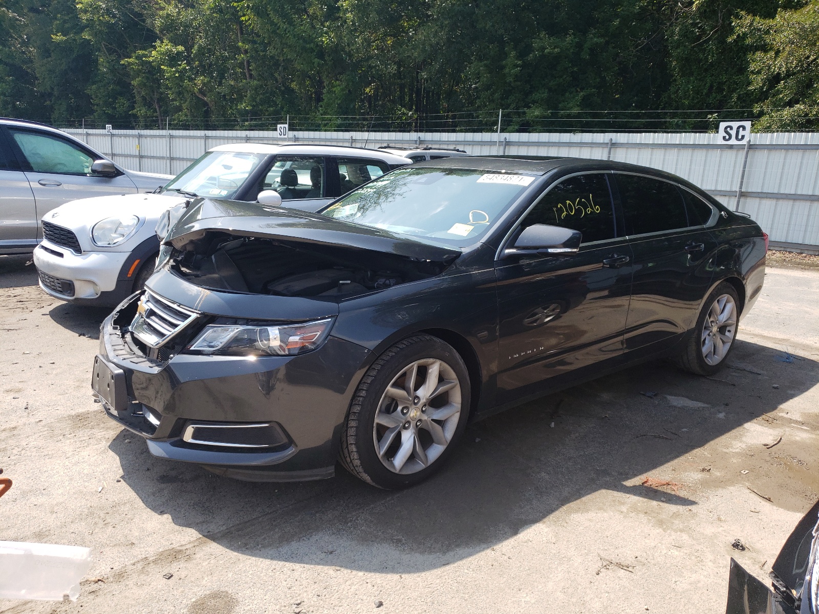 Photo 2 from auction – 2015 CHEVROLET IMPALA LT with VIN 2G1125S30F9222449