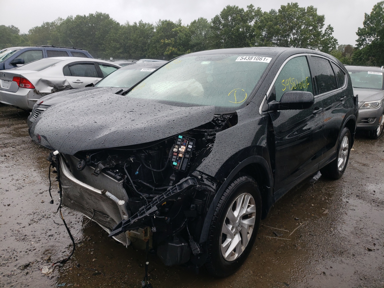 Photo 2 from auction – 2015 HONDA CR-V EX with VIN 2HKRM4H51FH611850