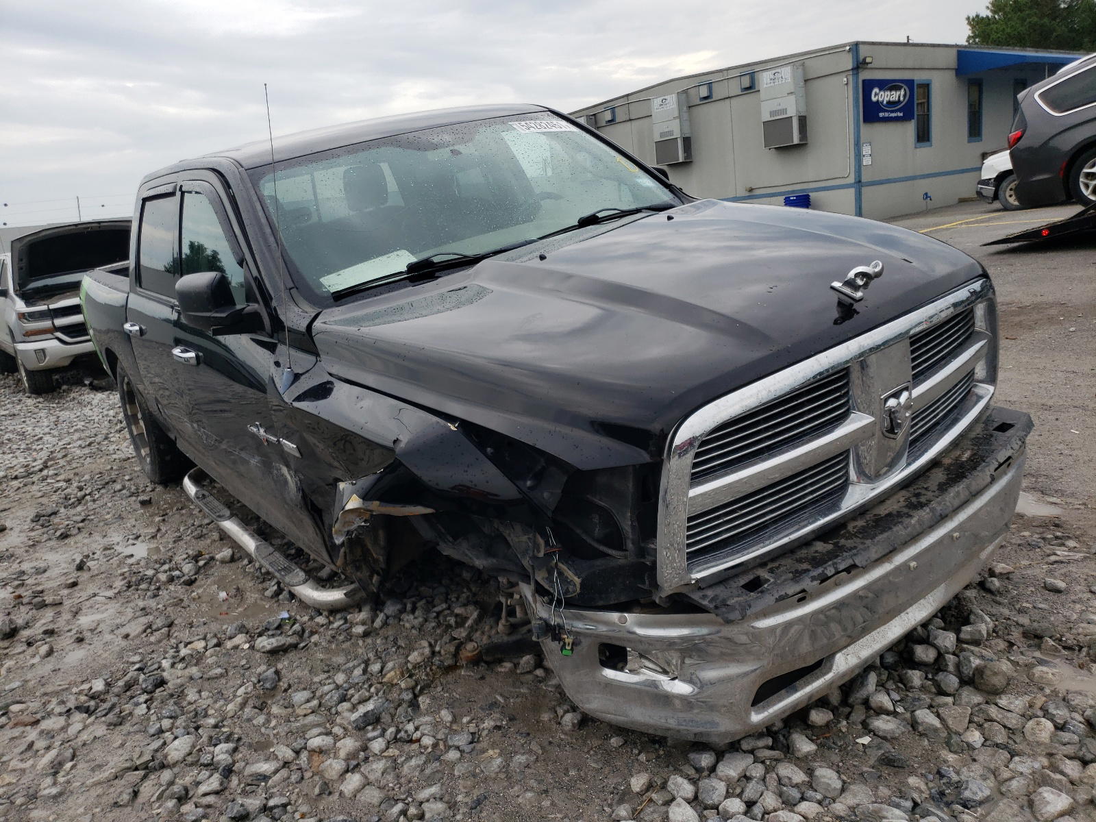DODGE RAM 1500 S 2012 with VIN 1C6RD6LTXCS318051 - Photo from auction