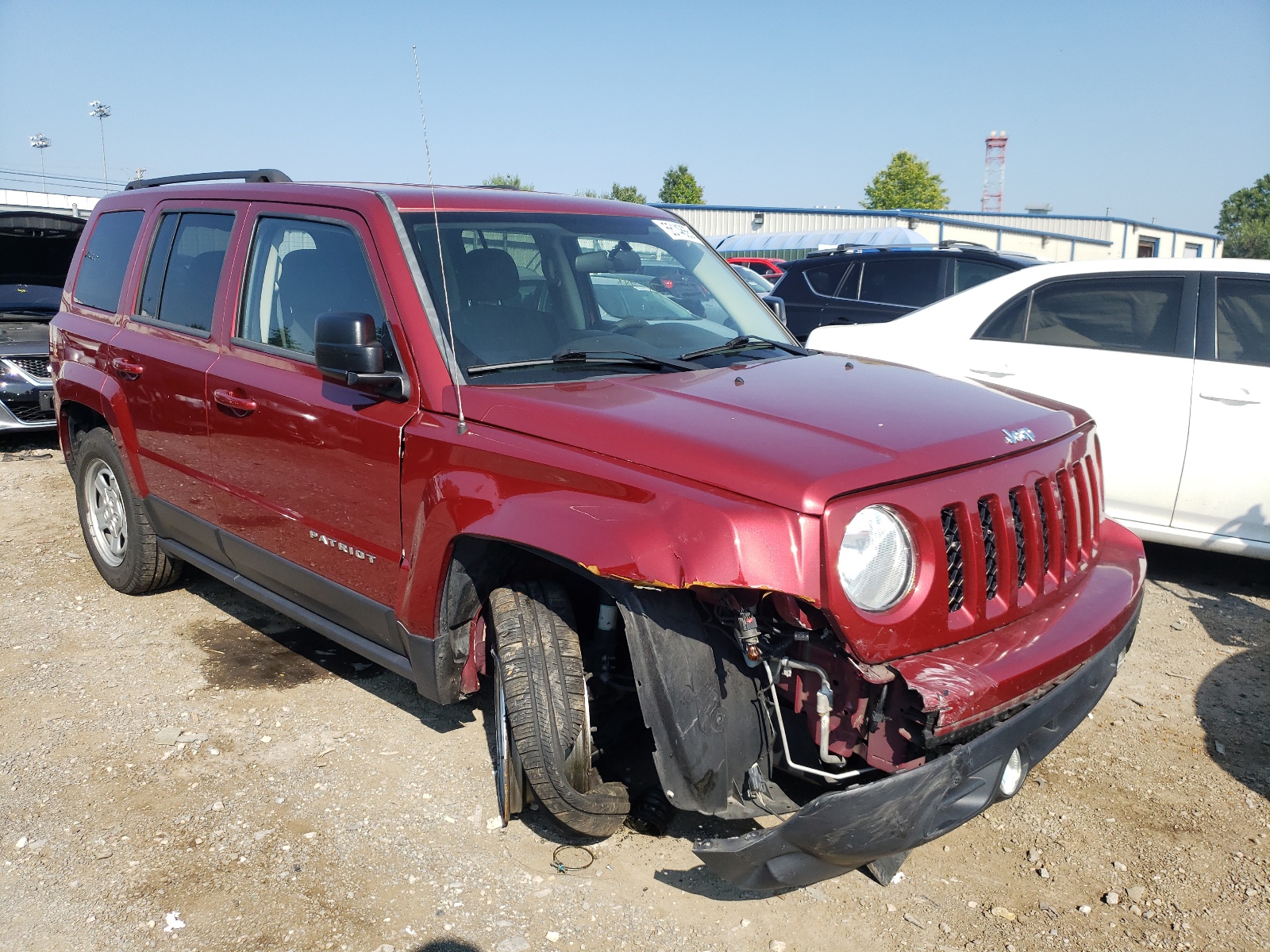 Photo 1 from auction – 2015 JEEP PATRIOT SP with VIN 1C4NJPBA6FD170544