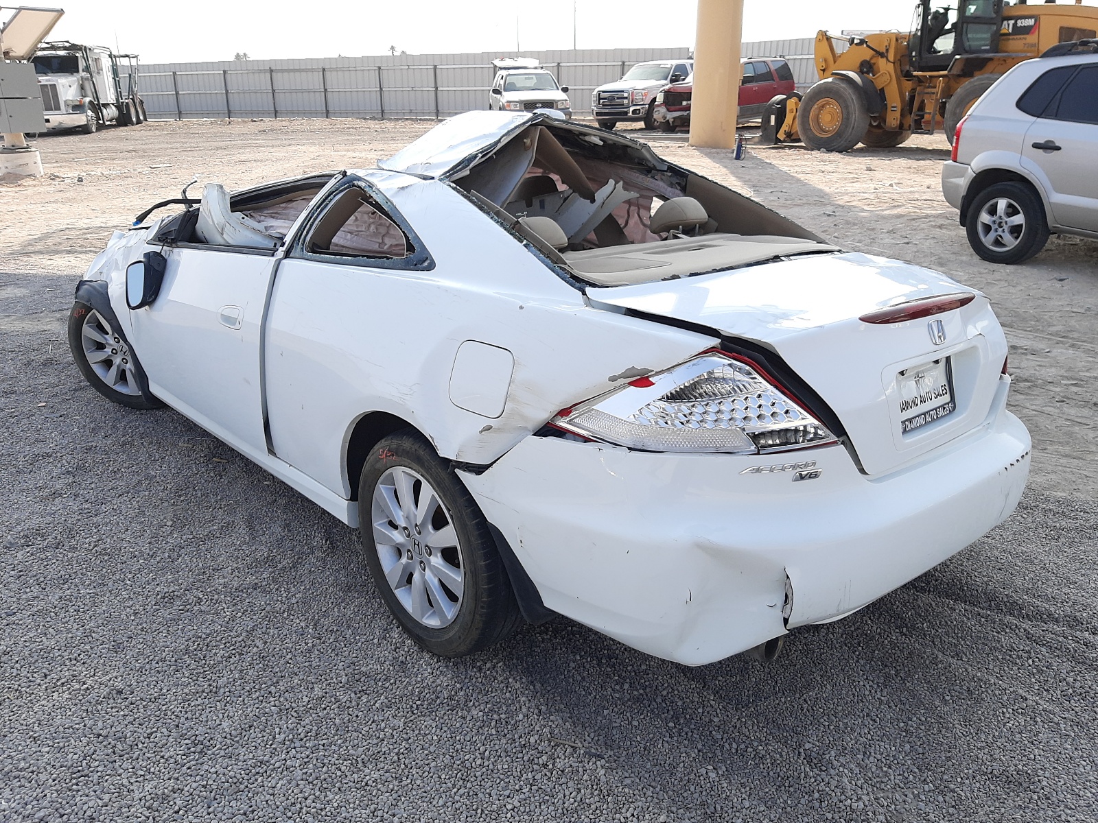 Photo 3 from auction – 2007 HONDA ACCORD EX with VIN 1HGCM82787A003776