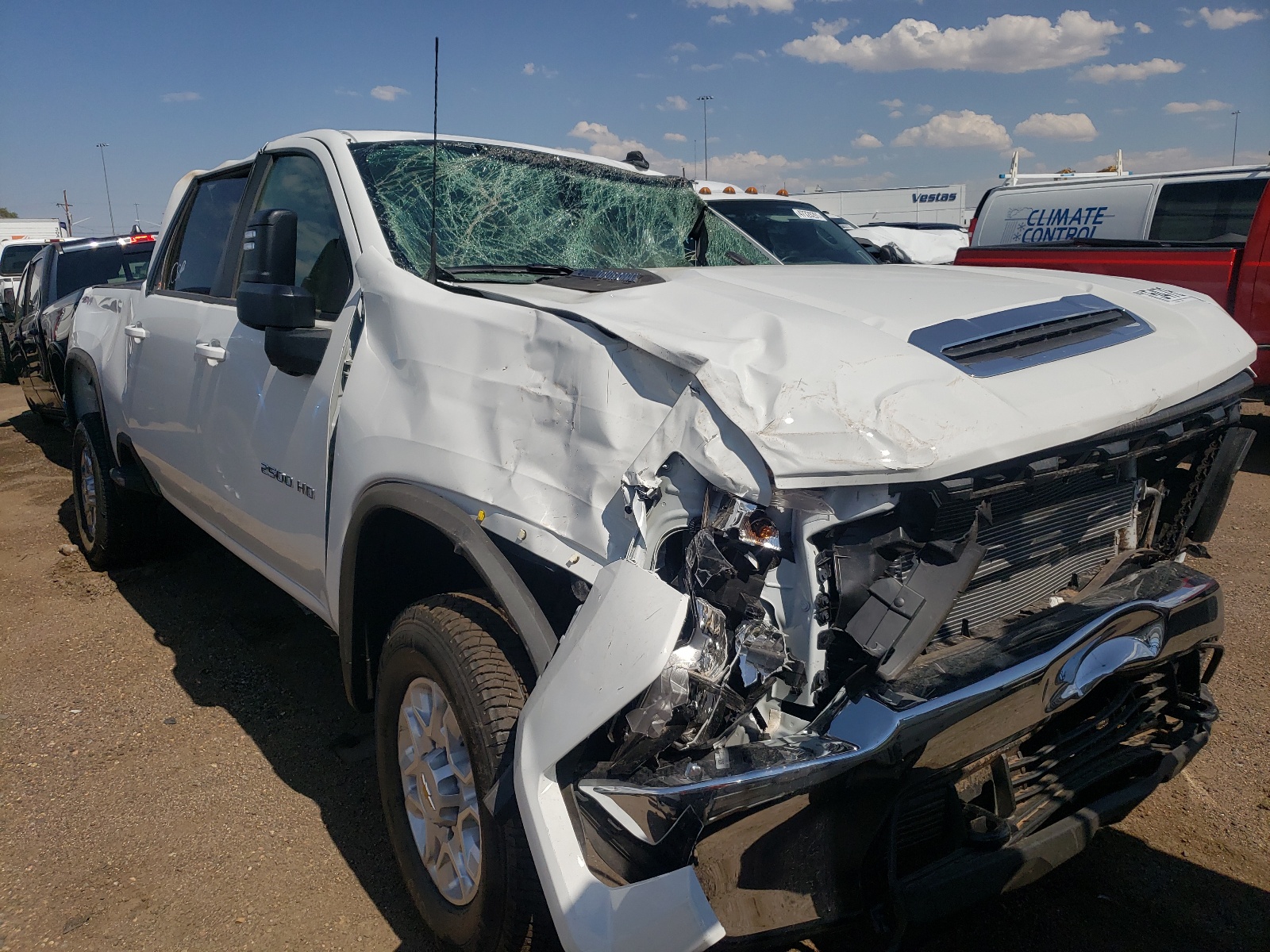 Photo 9 from auction – 2021 CHEVROLET SILVERADO with VIN 1GC1YNEY1MF264162