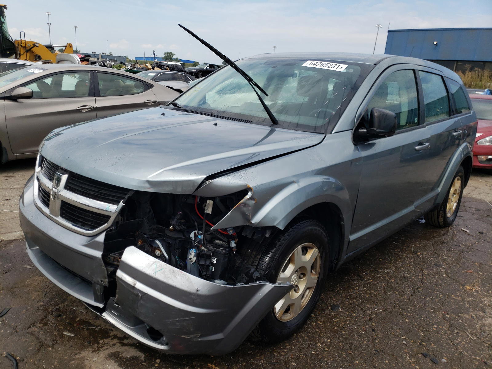 Photo 2 from auction – 2010 DODGE JOURNEY SE with VIN 3D4PG4FB9AT165398