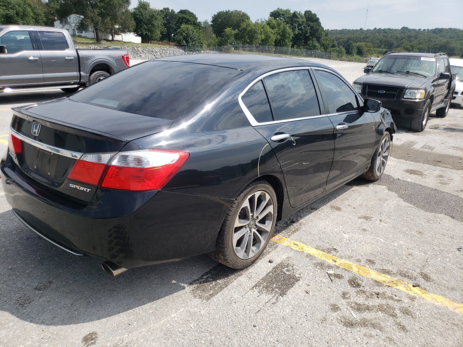 Photo 4 from auction – 2014 HONDA ACCORD SPO with VIN 1HGCR2F56EA099220