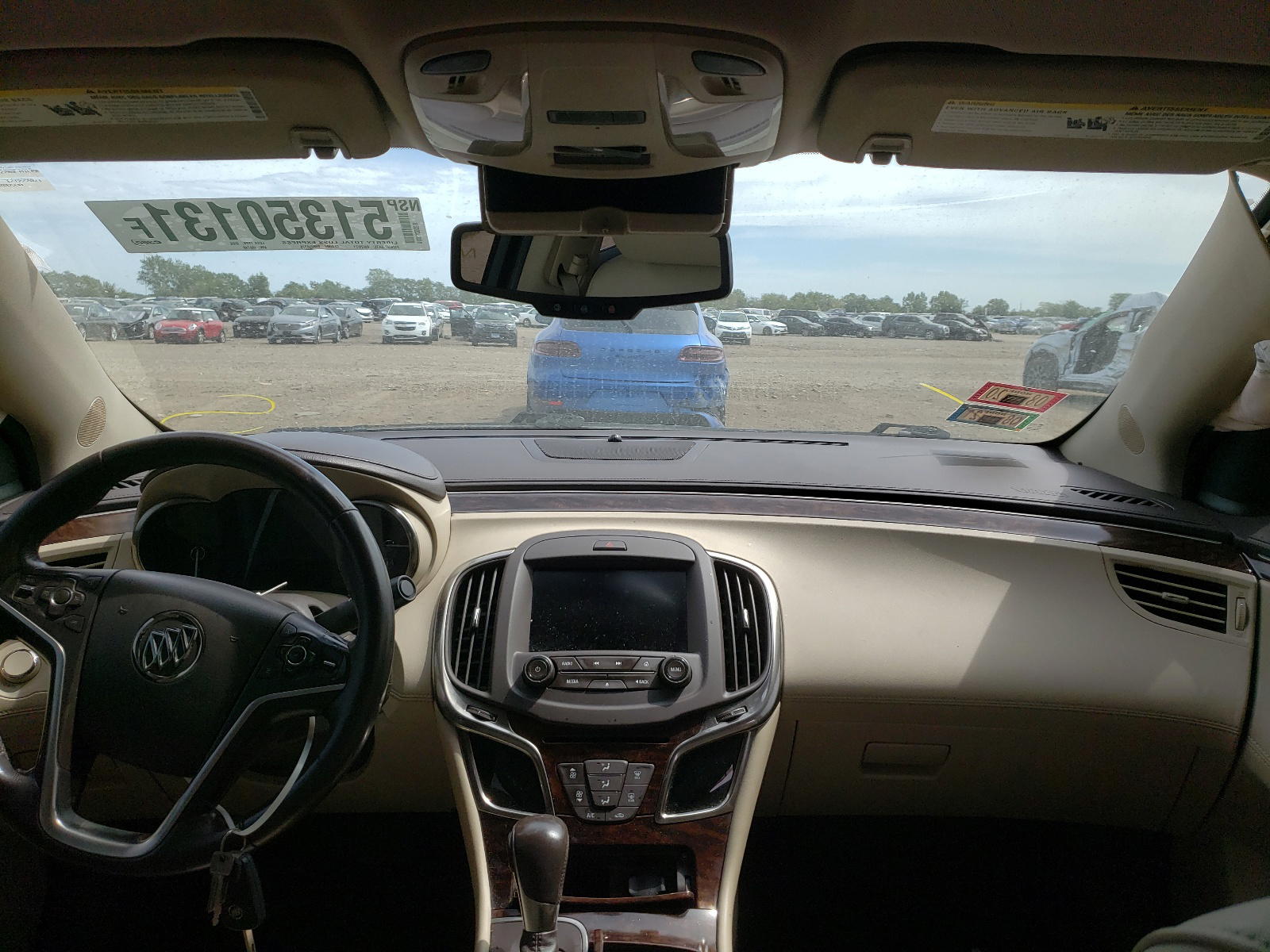 Photo 9 from auction – 2015 BUICK LACROSSE with VIN 1G4GA5G36FF160748