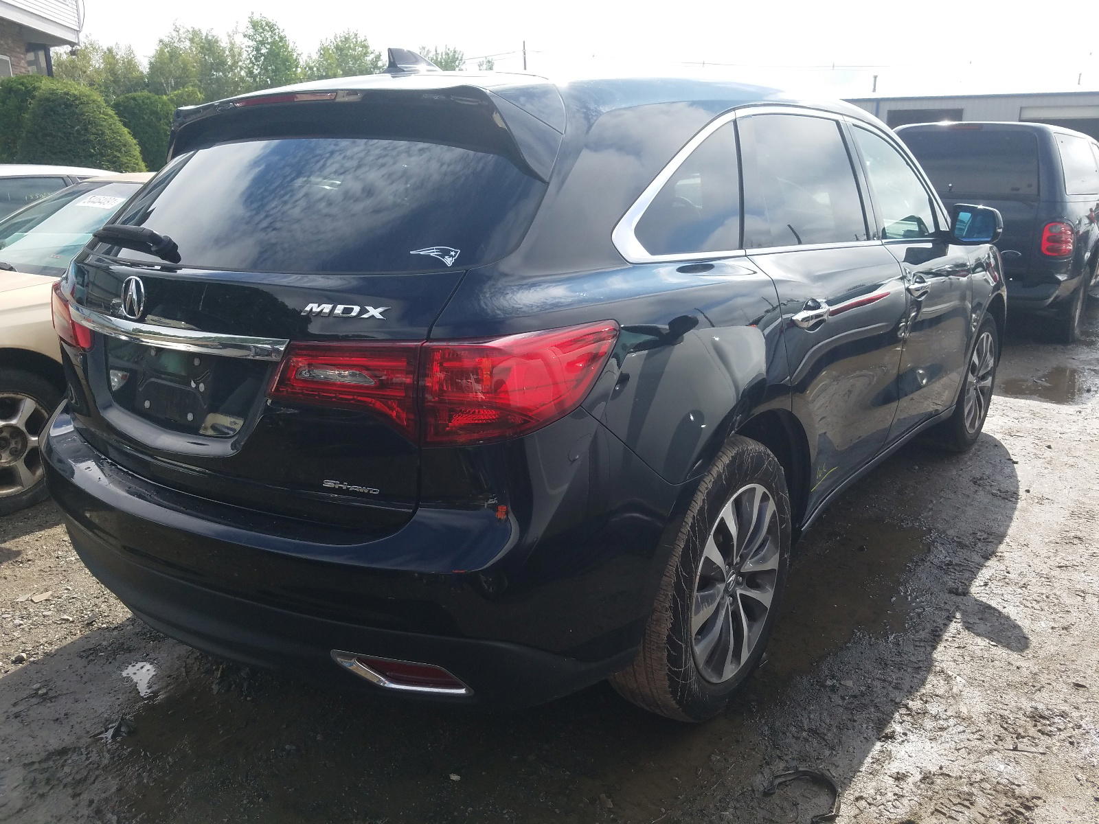 Photo 4 from auction – 2016 ACURA MDX TECHNO with VIN 5FRYD4H43GB062685