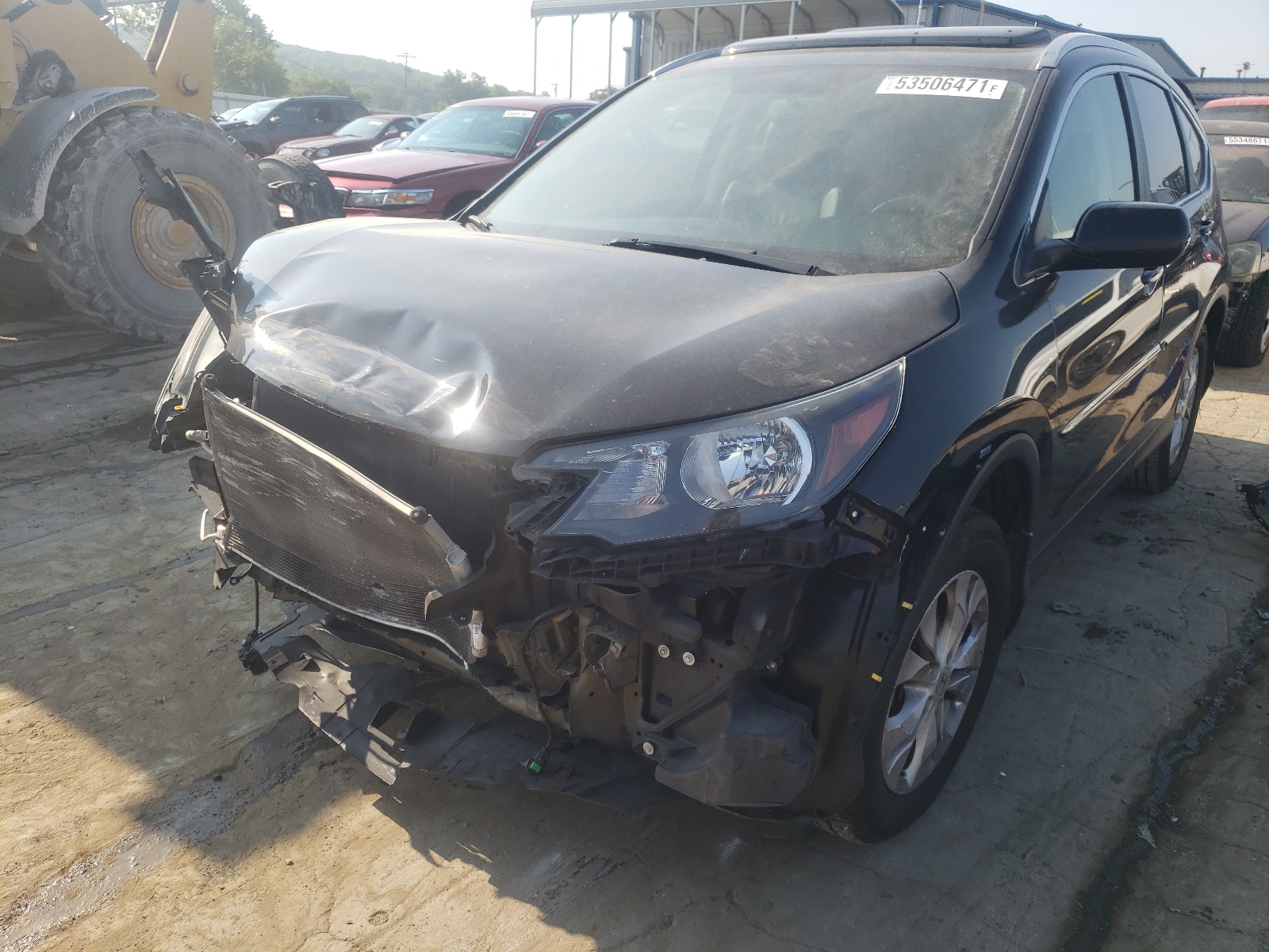 Photo 9 from auction – 2013 HONDA CR-V EXL with VIN 5J6RM4H72DL035609