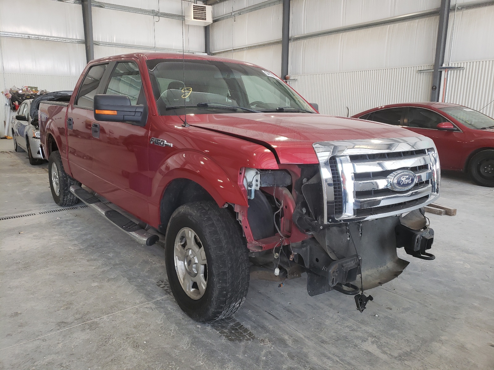 FORD F150 SUPER 2010 with VIN 1FTFW1EV9AFB48312 - Photo from auction