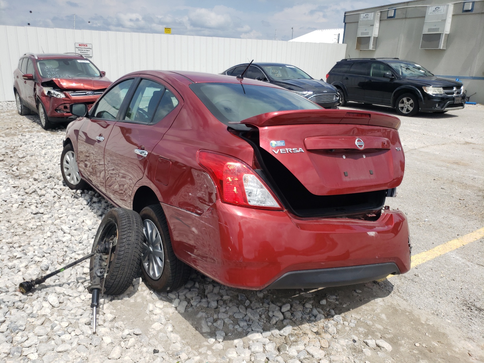 Photo 3 from auction – 2019 NISSAN VERSA S with VIN 3N1CN7APXKL877042