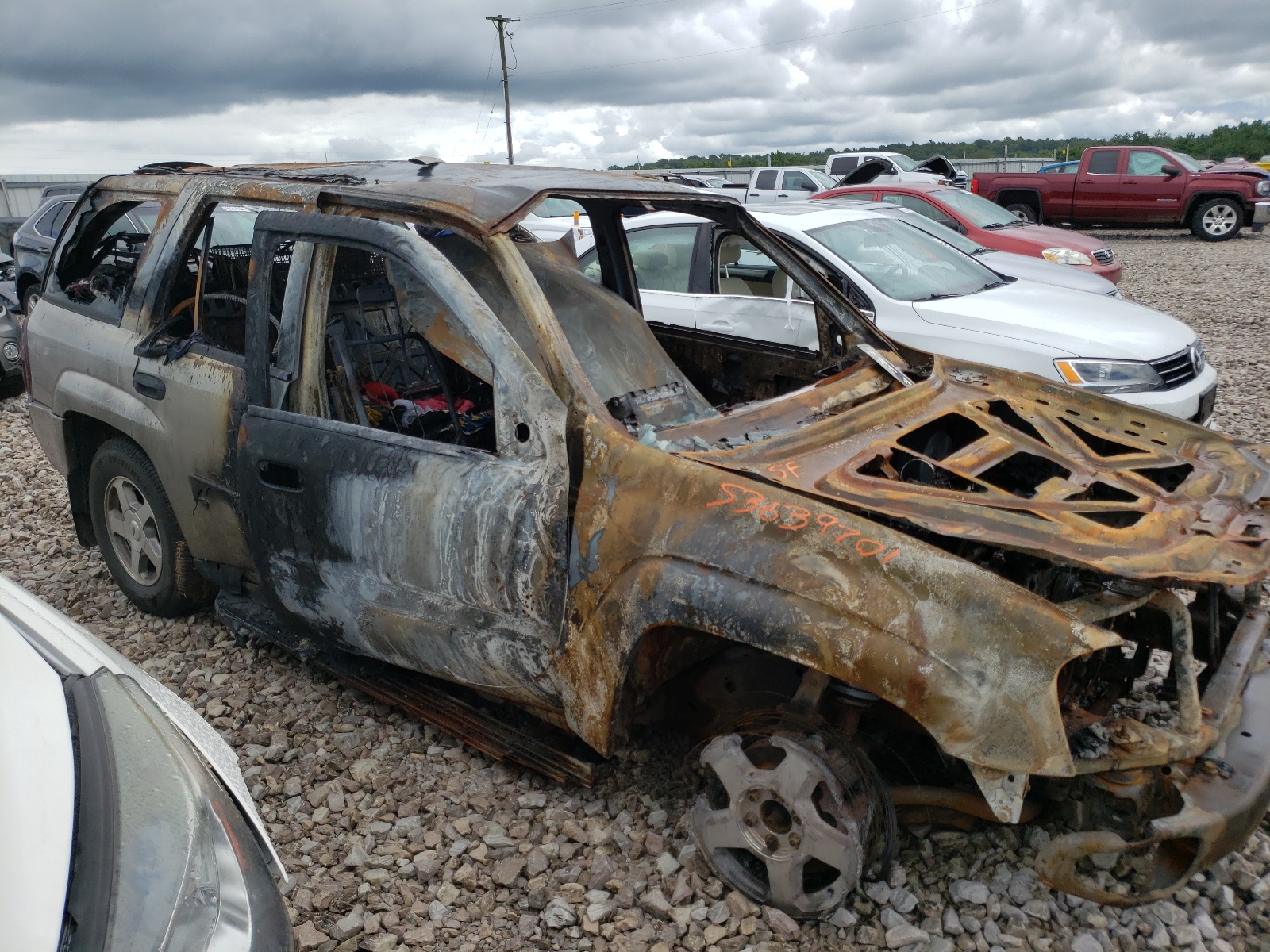 Zdjęcie 9 z aukcji – 2002 CHEVROLET TRAILBLAZE z VIN 1GNDT13S222473098