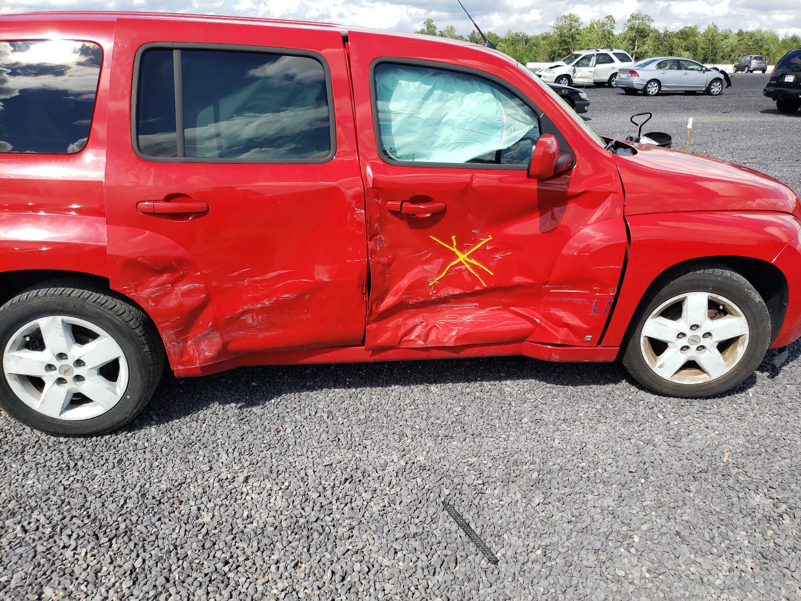 Photo 9 from auction – 2010 CHEVROLET HHR LT with VIN 3GNBABDB1AS504510