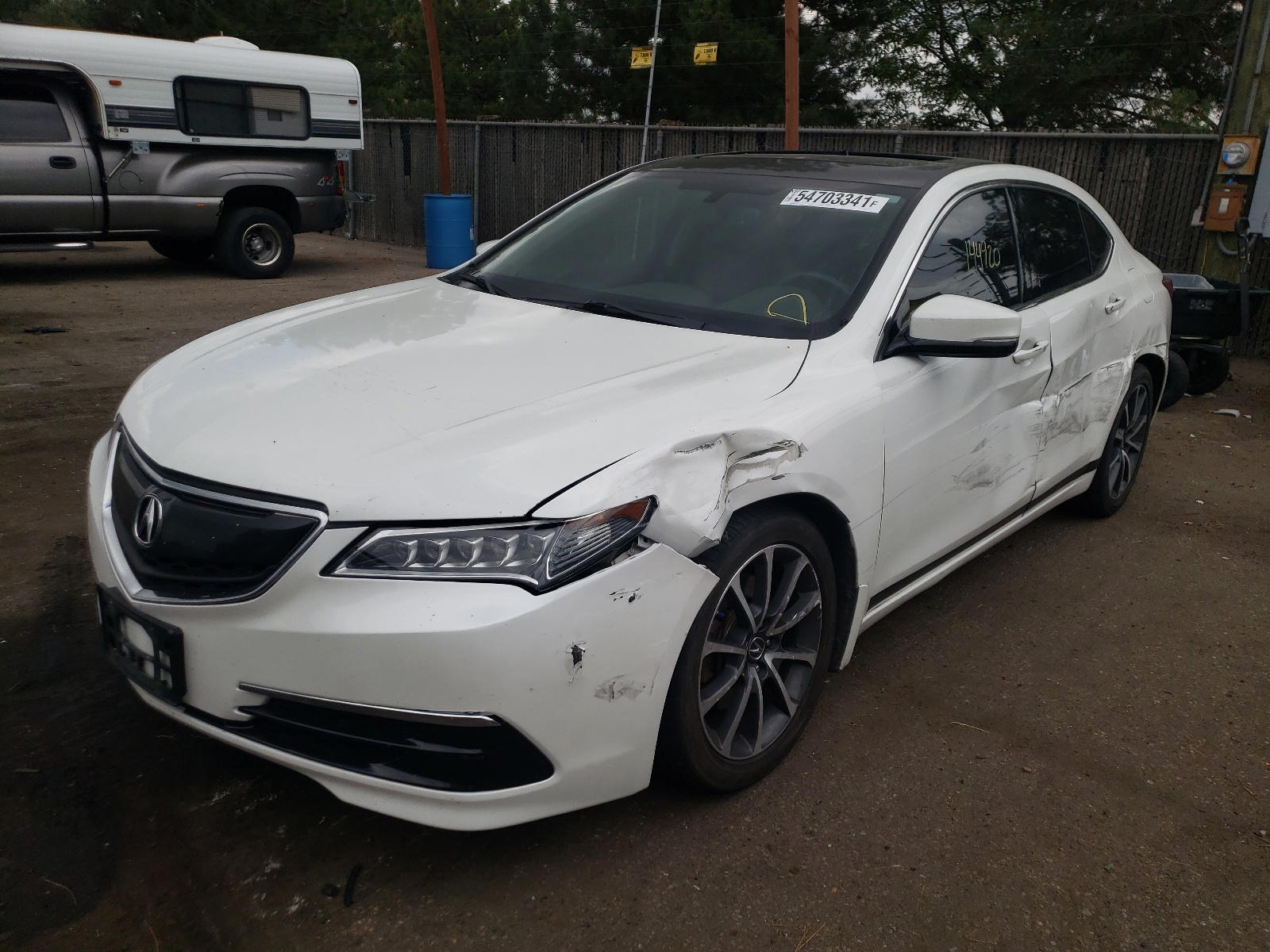 Photo 2 from auction – 2015 ACURA TLX with VIN 19UUB2F30FA011254