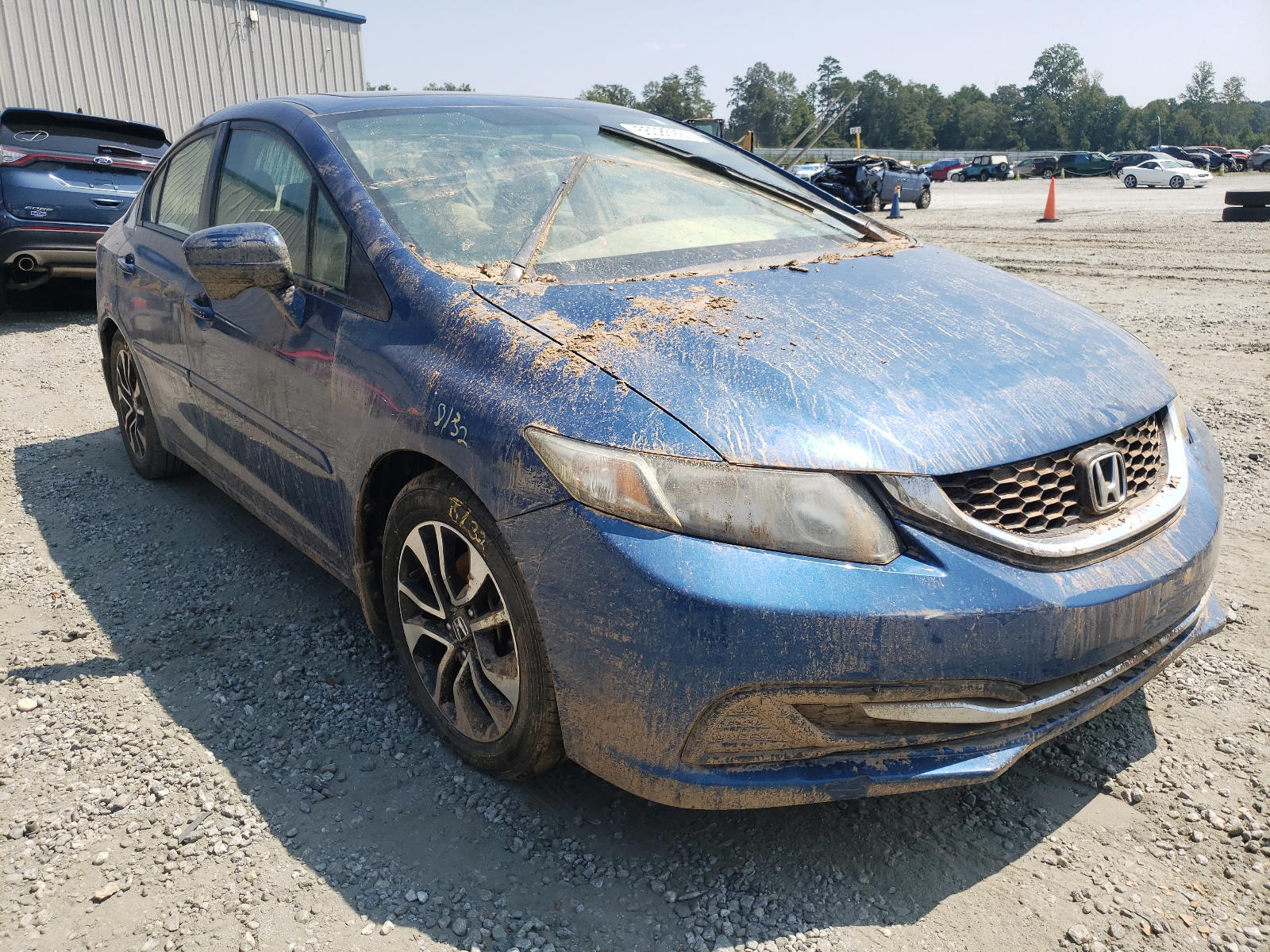 HONDA CIVIC EX 2015 with VIN 19XFB2F80FE019404 - Photo from auction