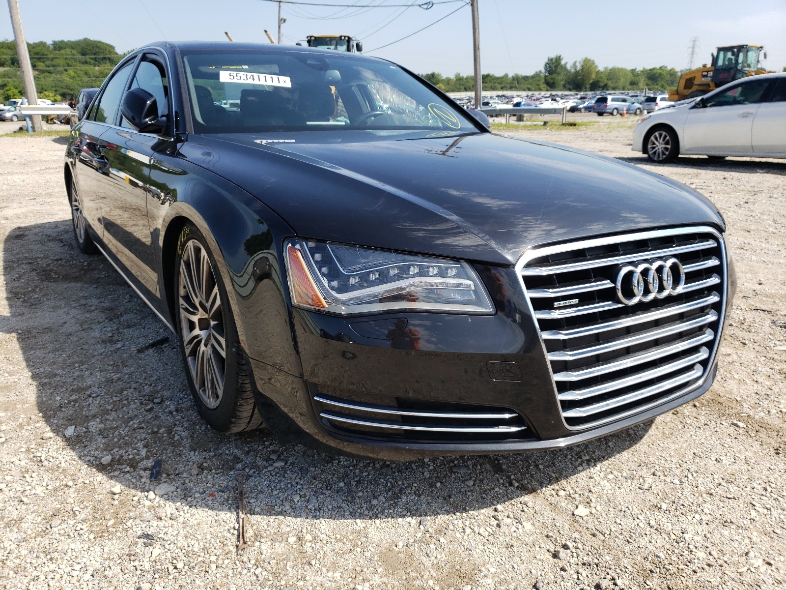 AUDI A8 QUATTRO 2011 with VIN WAUAVAFDXBN025030 - Photo from auction