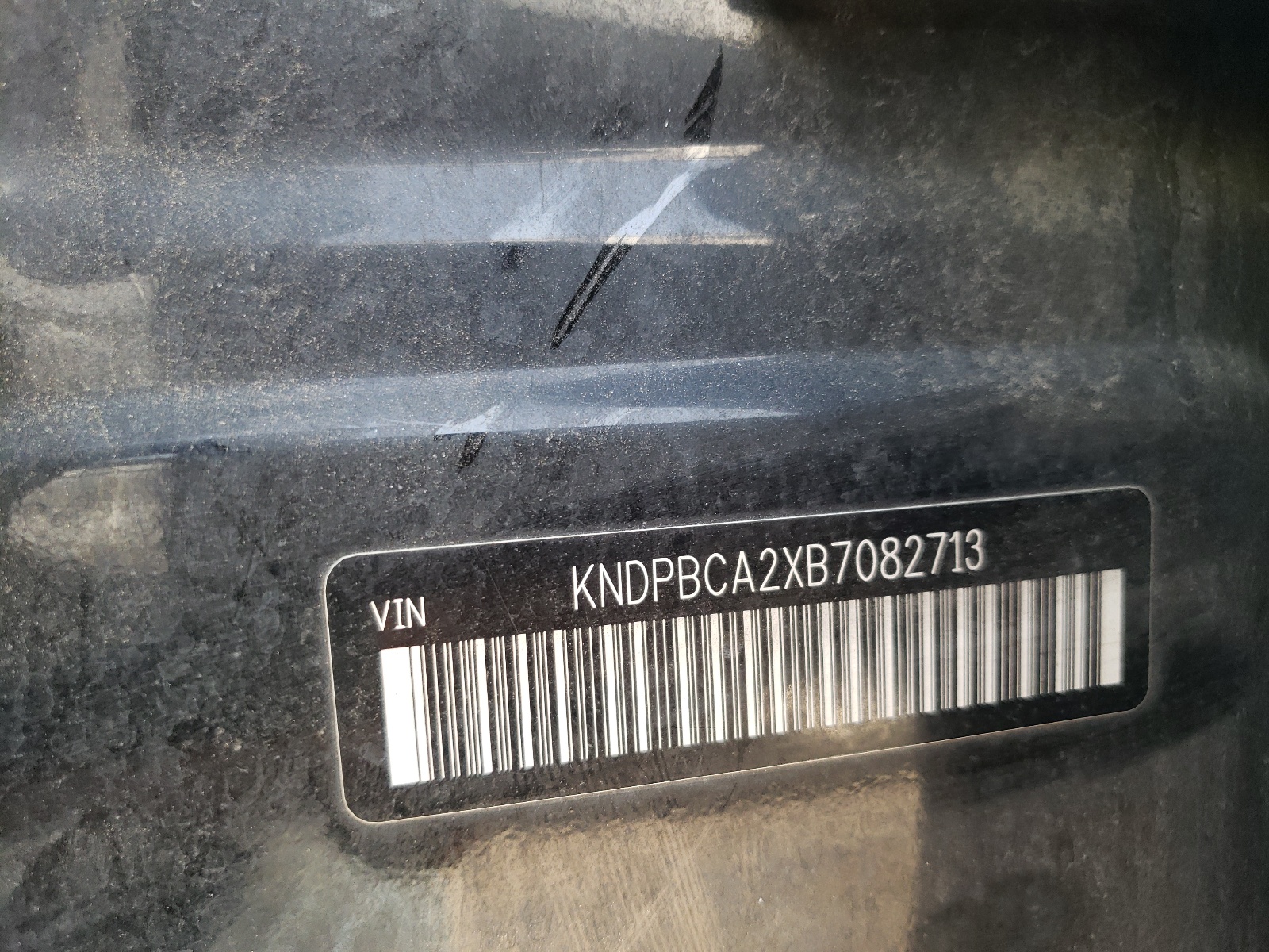 Photo 10 from auction – 2011 KIA SPORTAGE L with VIN KNDPBCA2XB7082713