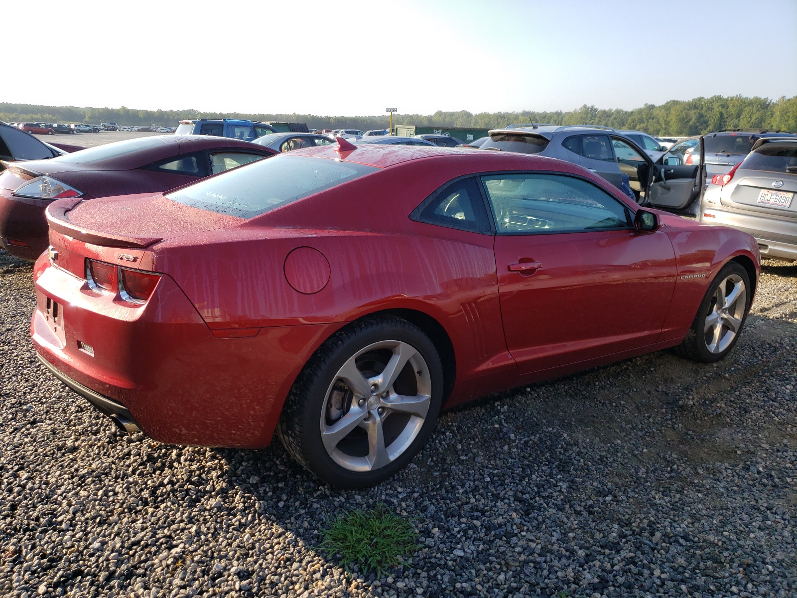 Photo 4 from auction – 2013 CHEVROLET CAMARO LT with VIN 2G1FB1E38D9126673