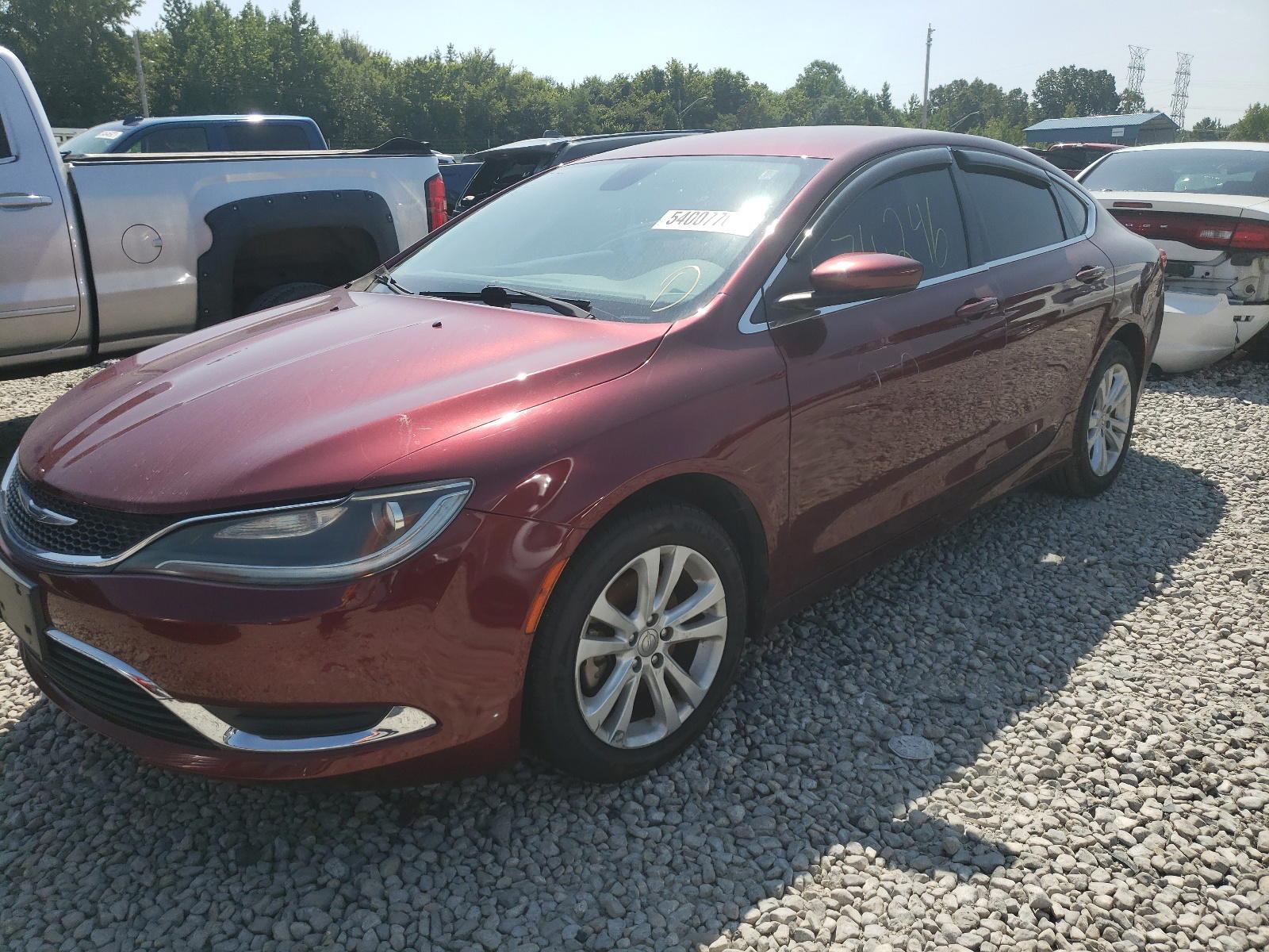 Photo 2 from auction – 2015 CHRYSLER 200 LIMITE with VIN 1C3CCCAB0FN635225