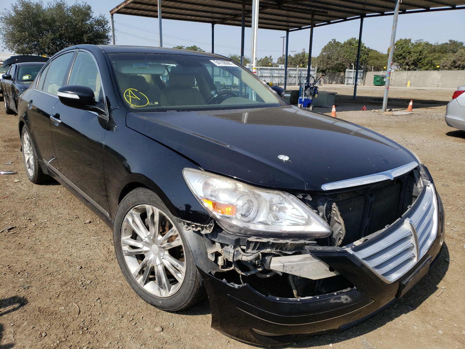 Photo 1 from auction – 2009 HYUNDAI GENESIS 4. with VIN KMHGC46F79U047018