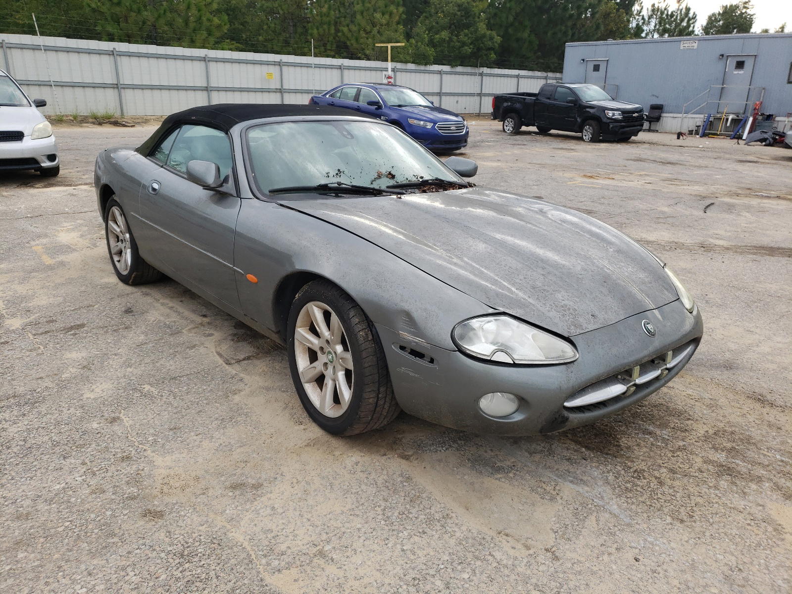 JAGUAR XK8 2003 with VIN SAJDA42C432A35764 - Photo from auction