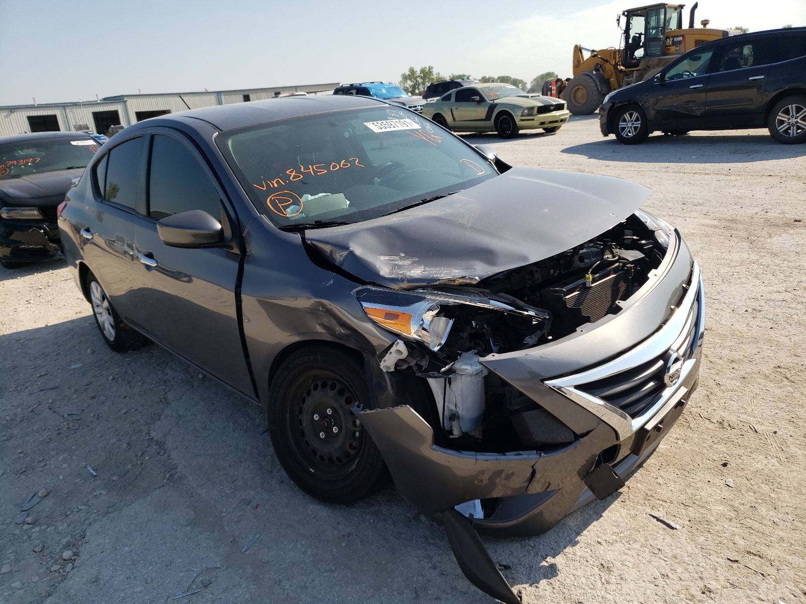 Photo 1 from auction – 2019 NISSAN VERSA S with VIN 3N1CN7APXKL845062