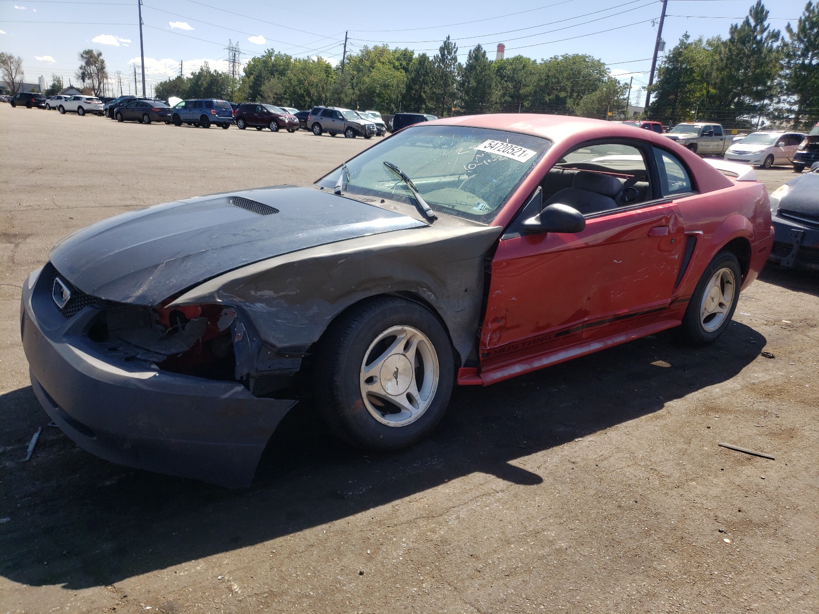 Photo 9 from auction – 1999 FORD MUSTANG with VIN 1FAFP4047XF217199