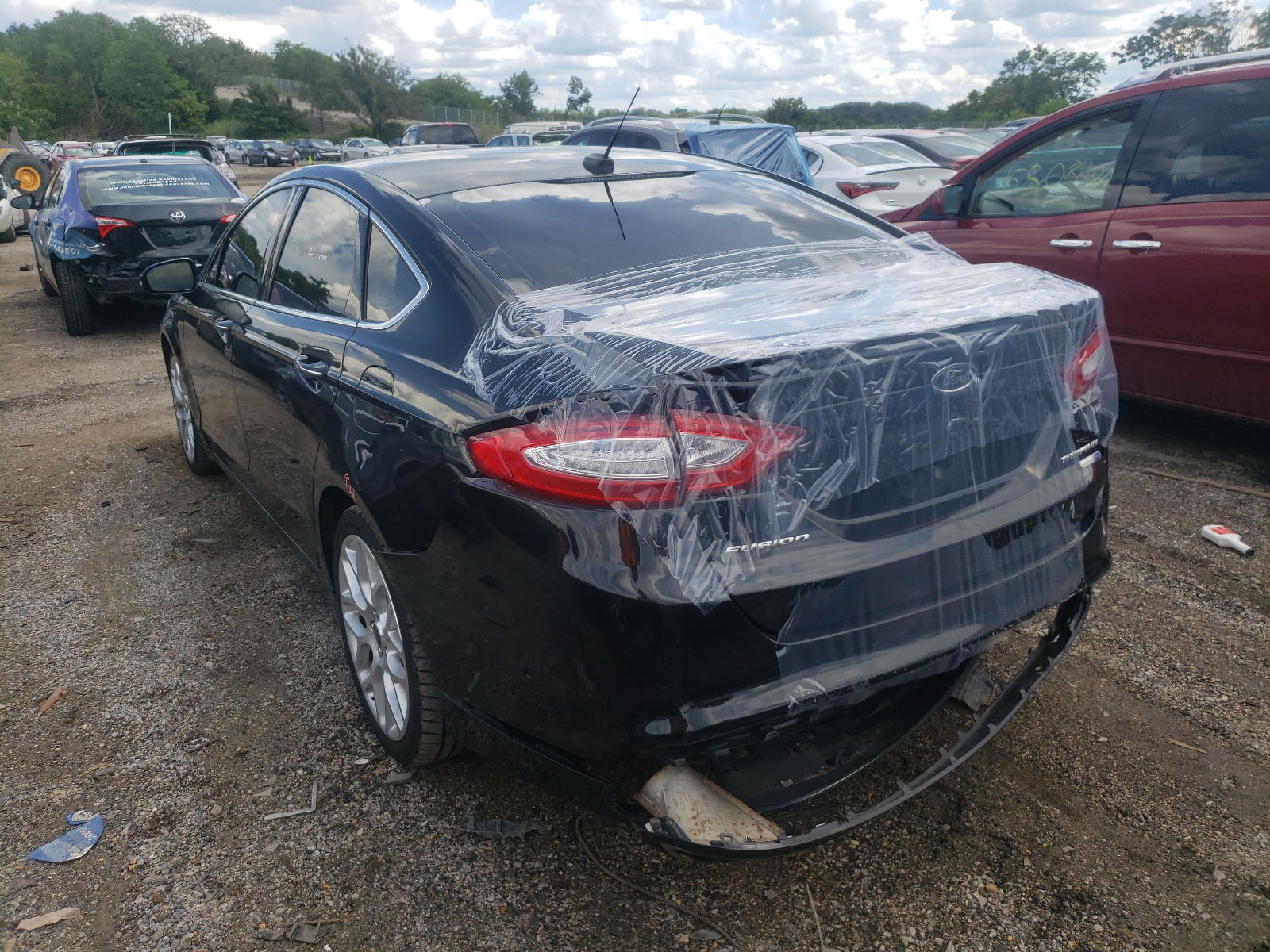 Photo 3 from auction – 2013 FORD FUSION TIT with VIN 3FA6P0D94DR212281